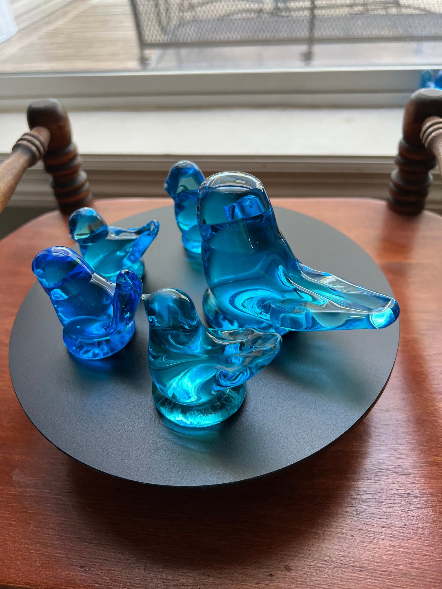 Vintage Bluebirds of Happiness signed by Leo Ward and Ron Ray Family Collection of 5 various sizes