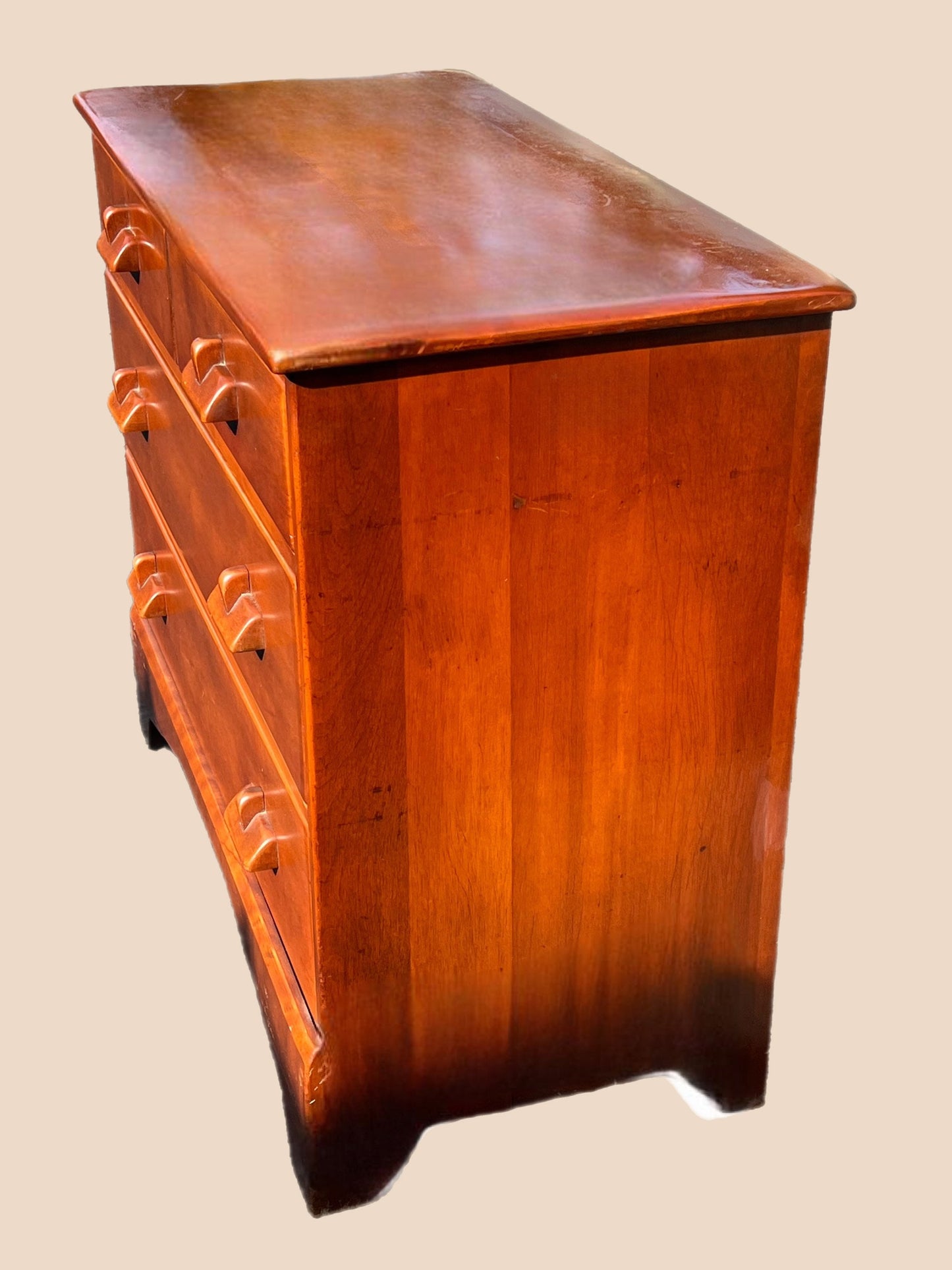 Cushman Colonial Creations Priscilla Alden Dresser No. 3053 Chest 3 drawers