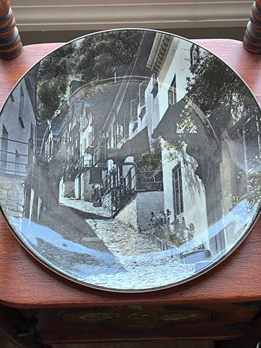Vintage Royal Doulton England North Devon Village of Clovelly Wall Plate Decor Wall Art Gallery Wall Plates