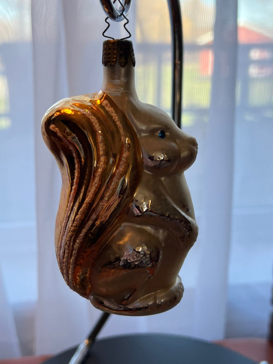 Vintage Squirrel from Poland Christmas Ornament Lover Antiques and Vintage