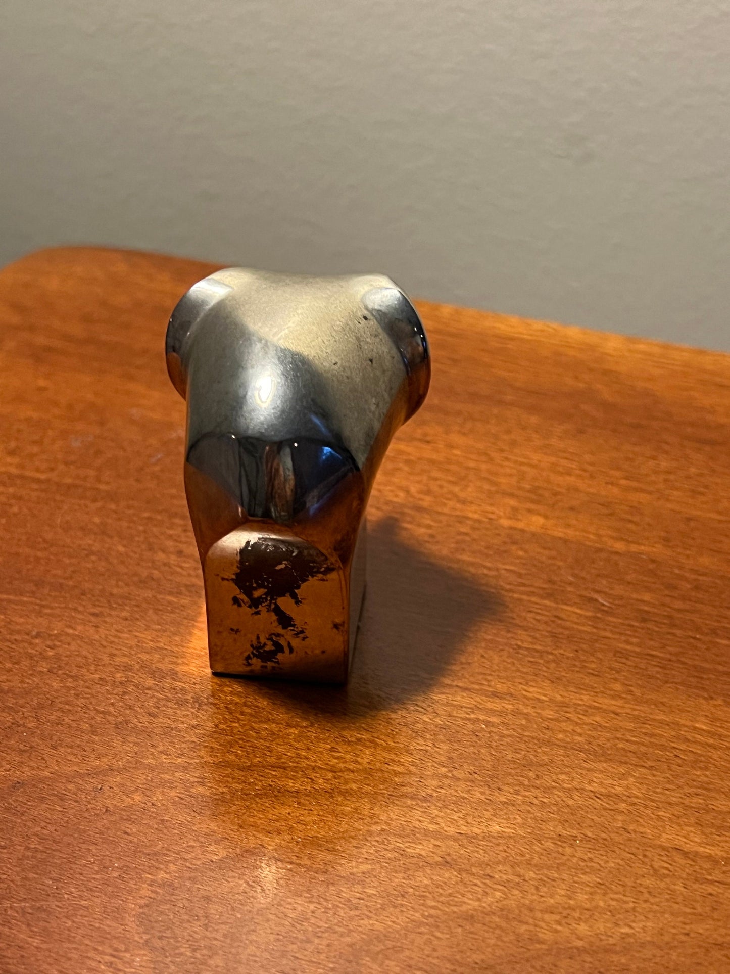 Vintage Dansk Elephant Paperweight silver plated art piece gift elephants Lover Antiques and Vintage