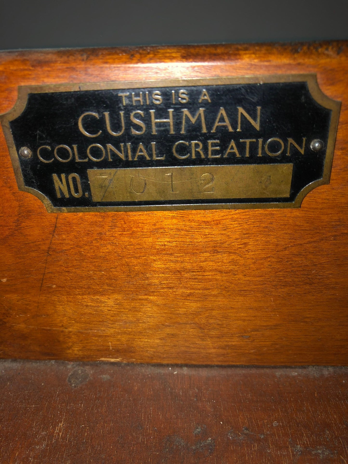Cushman Colonial Creations Farmhouse Server & Hutch No. 7012 and No. 7013, Mid Century Modern Server, Lover Antiques and Vintage