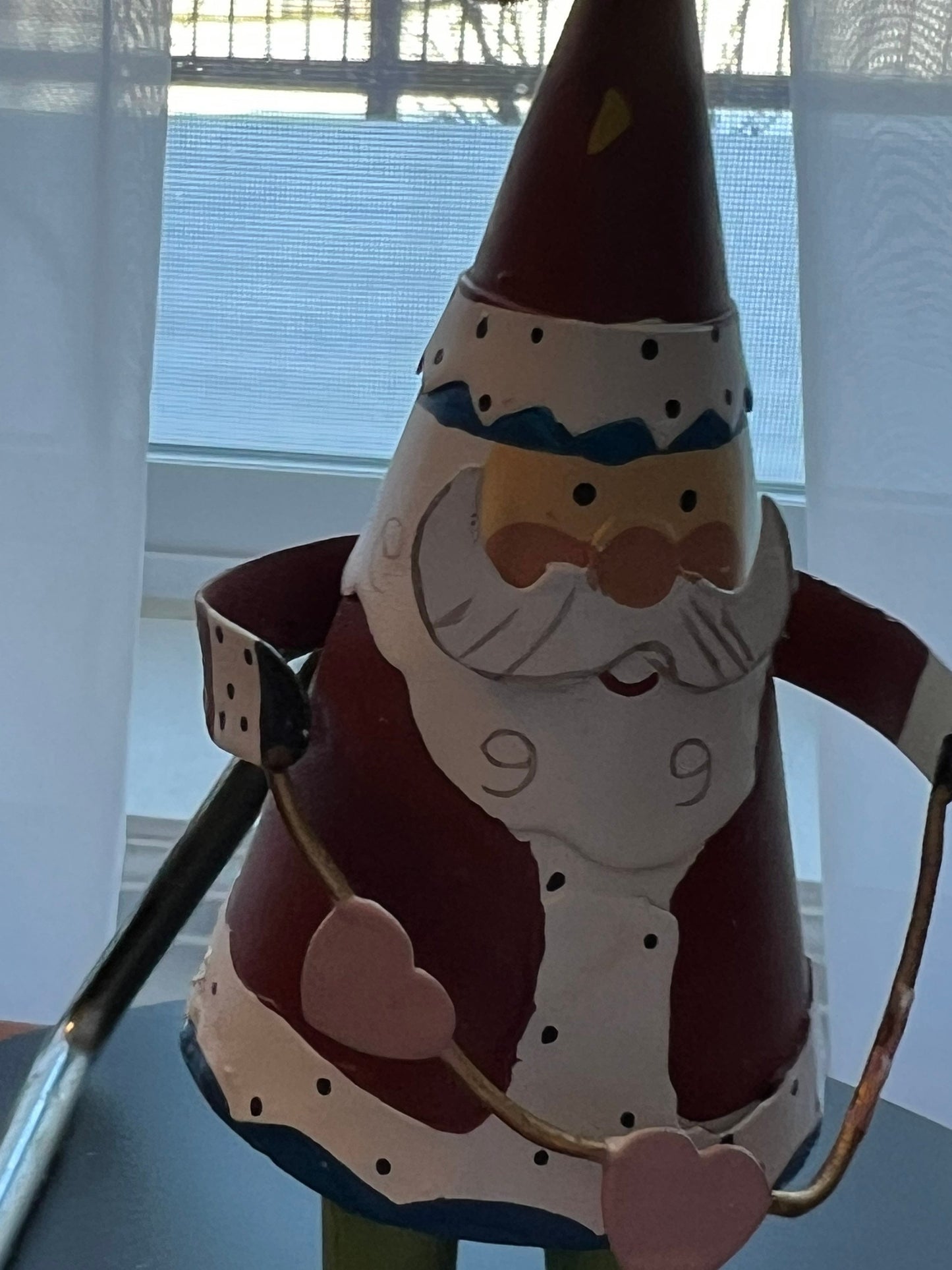 Vintage Santa Claus Hanging Ornament Figurine, Christmas Ornaments Old St. Nicholas St. Nick Vintage Art Dangling Legs, Lover Antiques