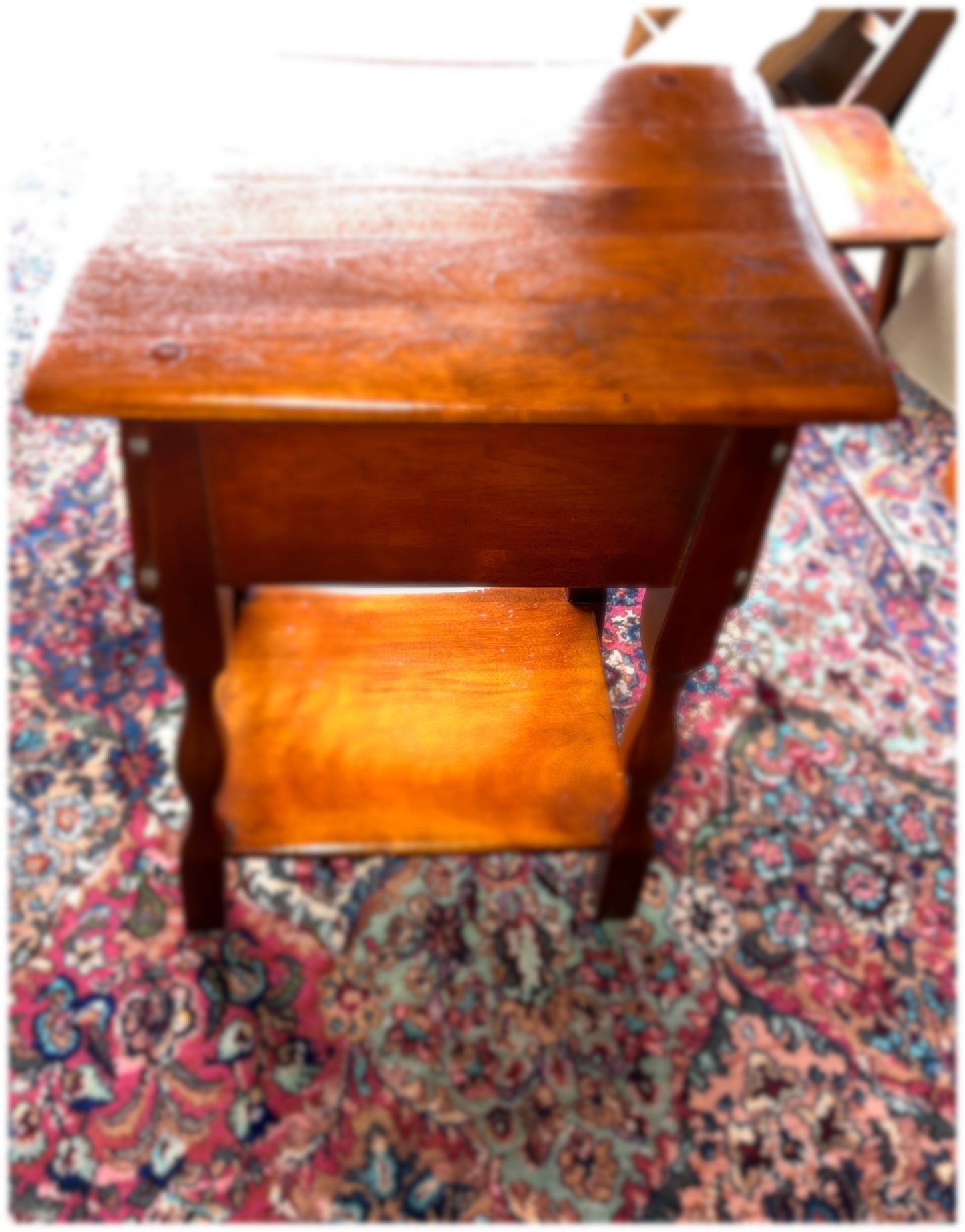 Cushman Colonial Creations Lucy Latham Original Nightstand Night Table No. 7169 Night stand small table Lover Antiques and Vintage