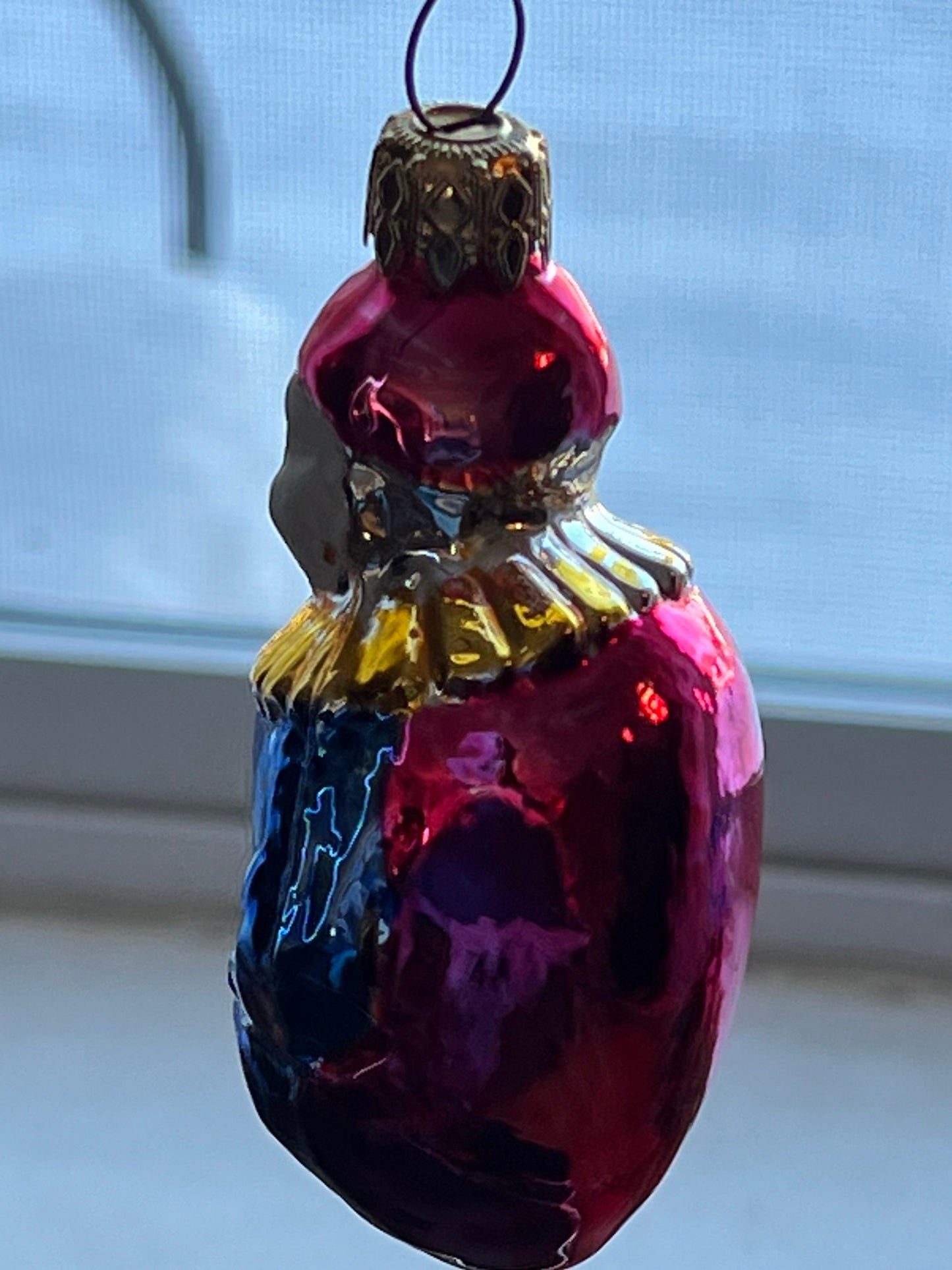Vintage Penguin Ornament Made in Germany, Hand Blown Penguin, Mercury Ornaments, Lover Antiques and Vintage
