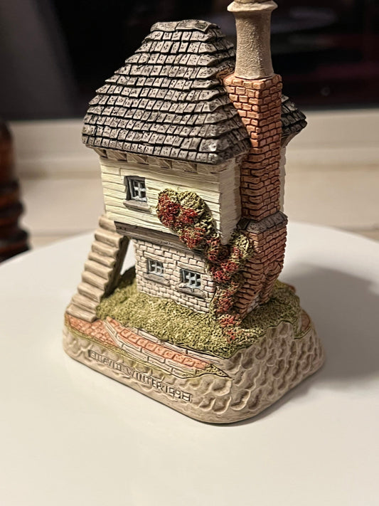 Vintage Signal Box Collection Cornish Harbour by David Winter 2000 Guild Symbol of Membership Handmade in England