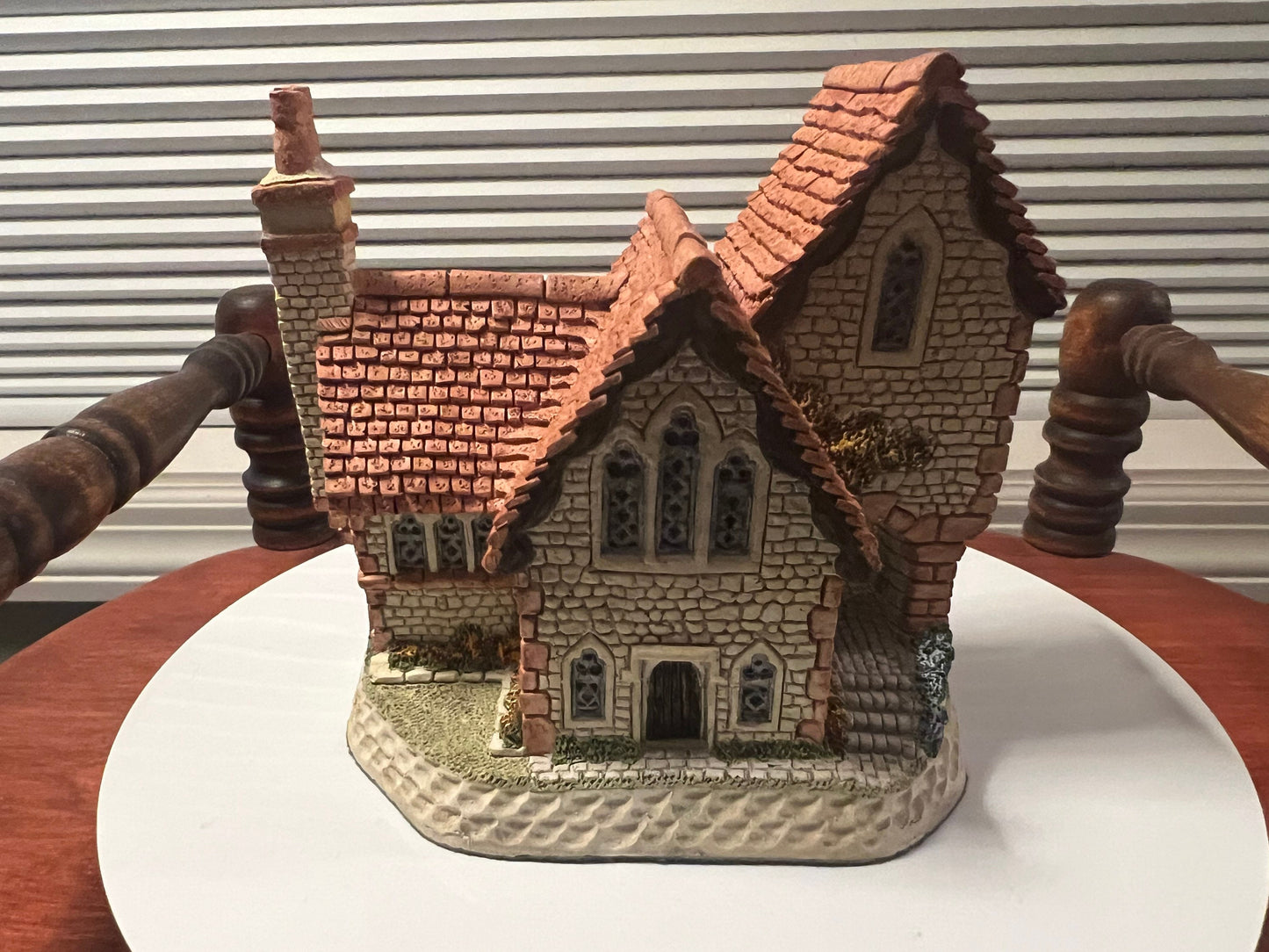 Vintage David Winter Staffordshire Vicarage 1994 Cottages handmade hand painted Great Britain figurines