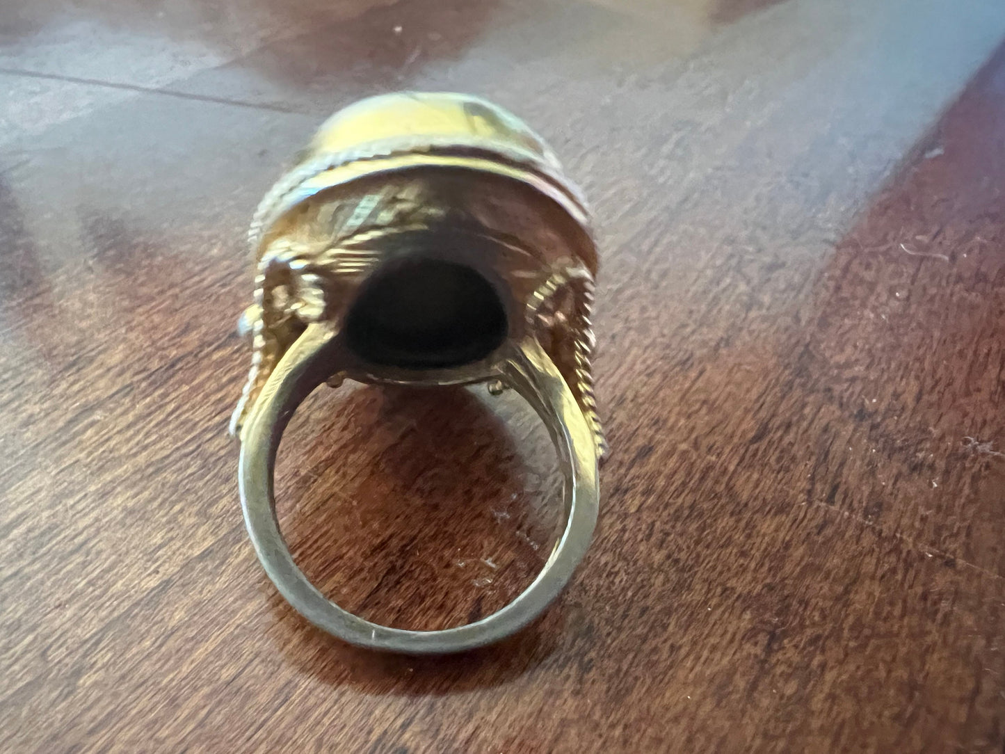 Vintage Tiger’s Eye Ring Tigers Eye Brown Rings Jewelry Lover Antiques Gifts with Purpose