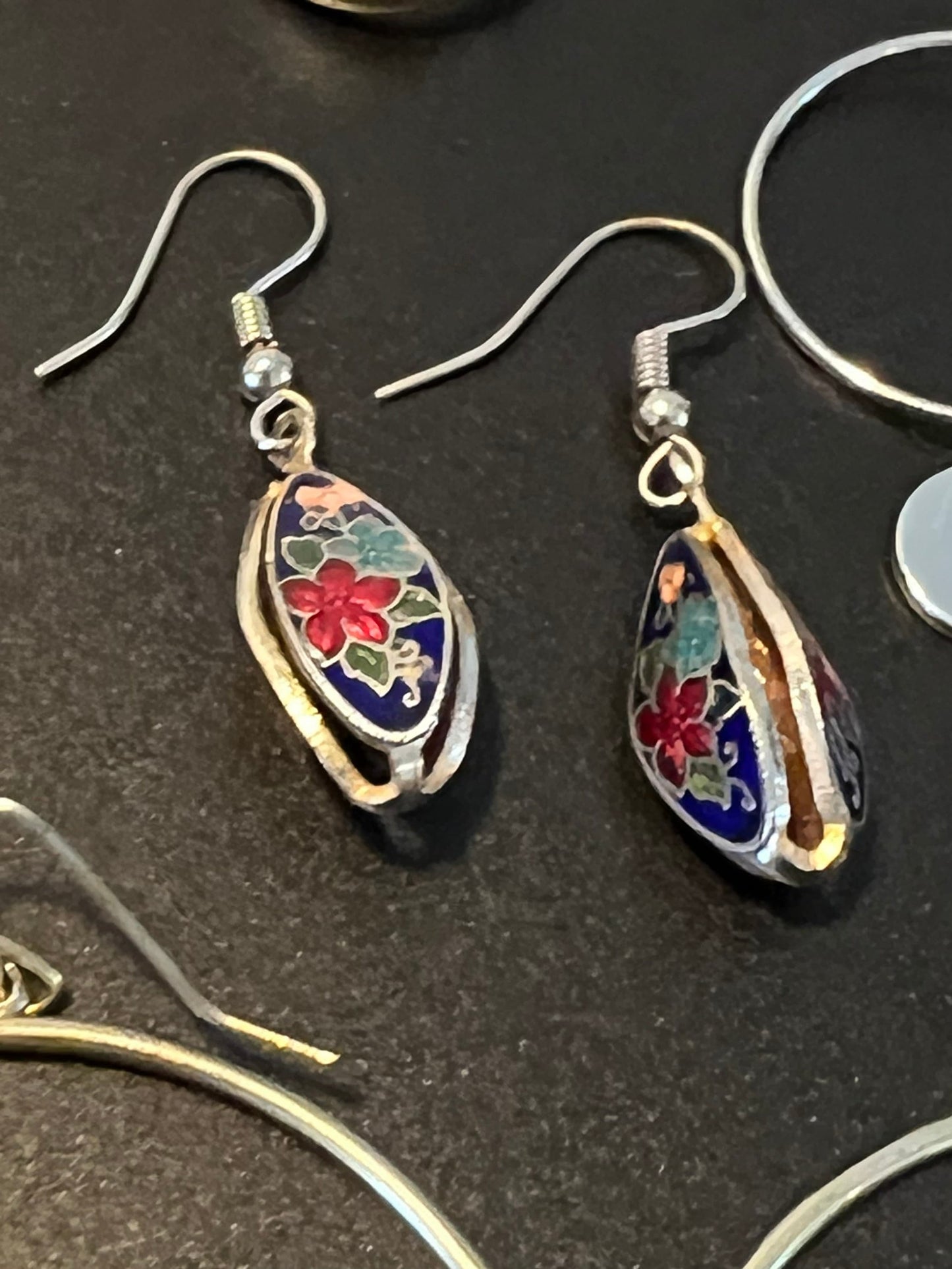Vintage Earrings Collection of 6 and Brooch Jewelry earring brooches Lover Antiques