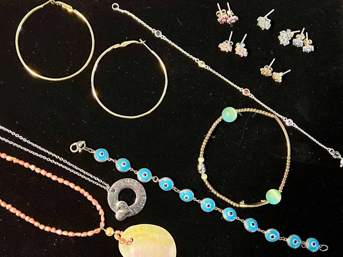 Vintage Jewelry Lot Necklaces Earrings Bracelets Jewelry Collection pieces Jewelry Lover Antiques necklace sterling silver turquoise