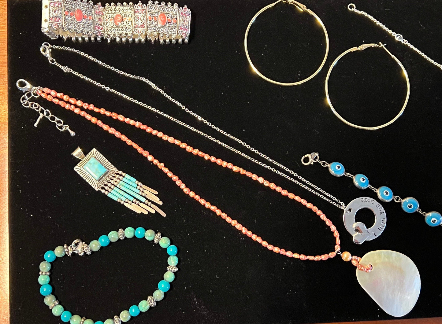 Vintage Jewelry Lot Necklaces Earrings Bracelets Jewelry Collection pieces Jewelry Lover Antiques necklace sterling silver turquoise
