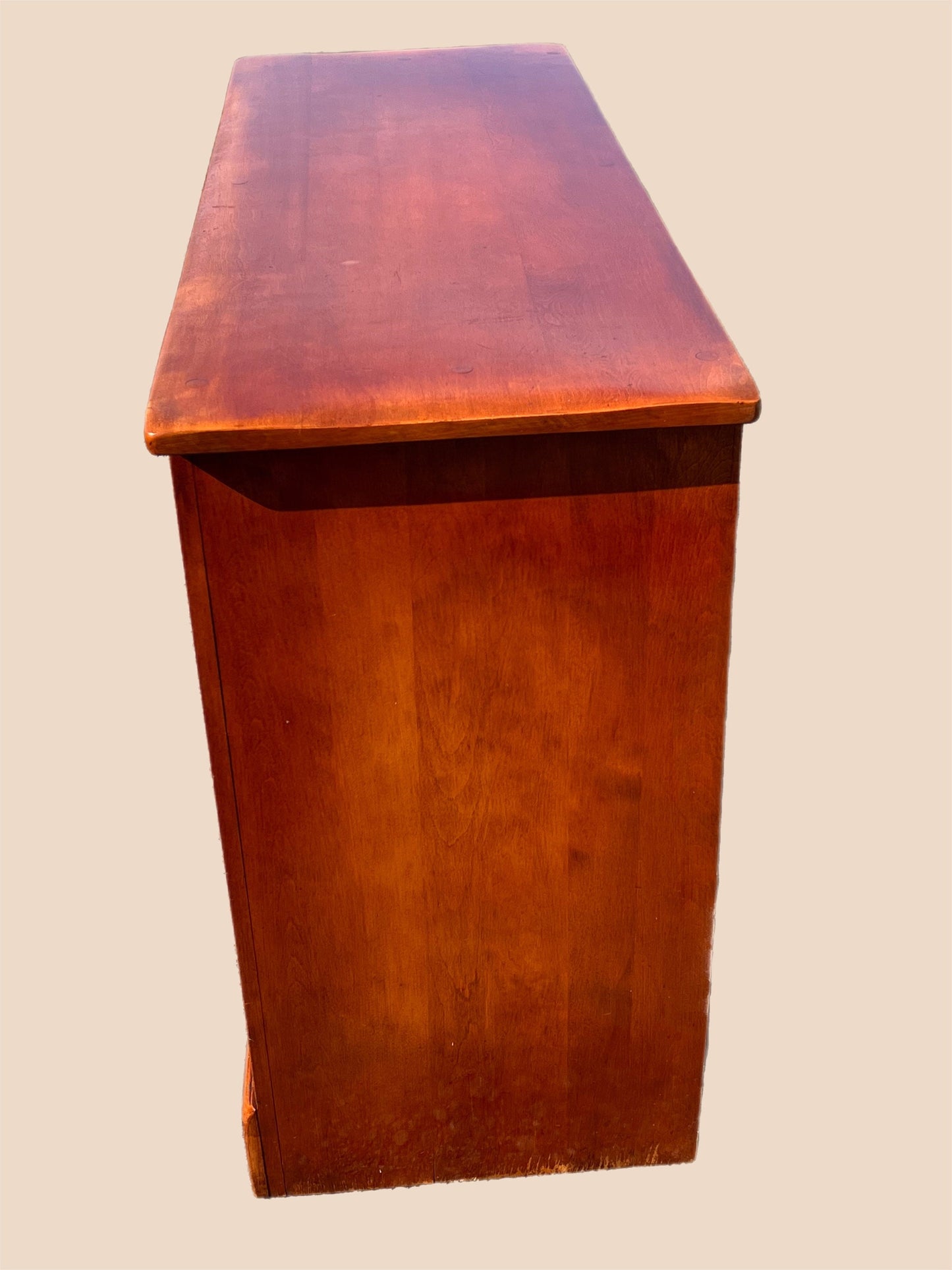 Cushman Colonial Creations Woodford Dresser Hutch No. 4-179, Vintage Furniture Mid Century Modern Server Buffet, Lover Antiques and Vintage