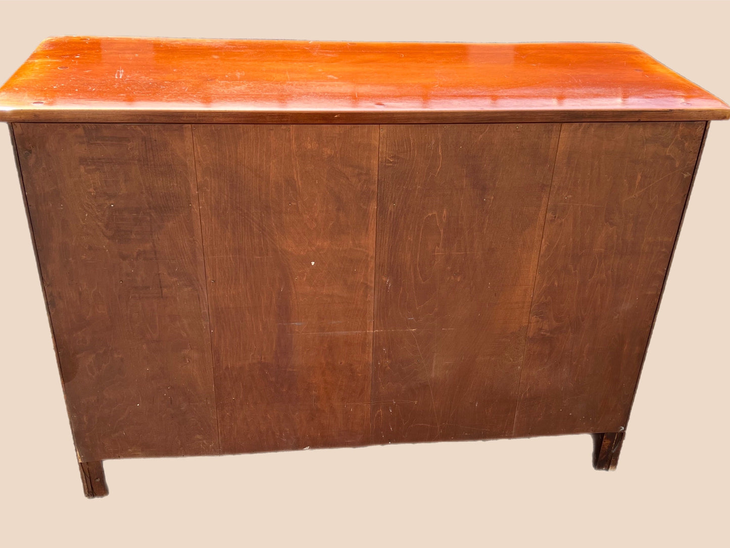 Cushman Colonial Creations Woodford Dresser Hutch No. 4-179, Vintage Furniture Mid Century Modern Server Buffet, Lover Antiques and Vintage