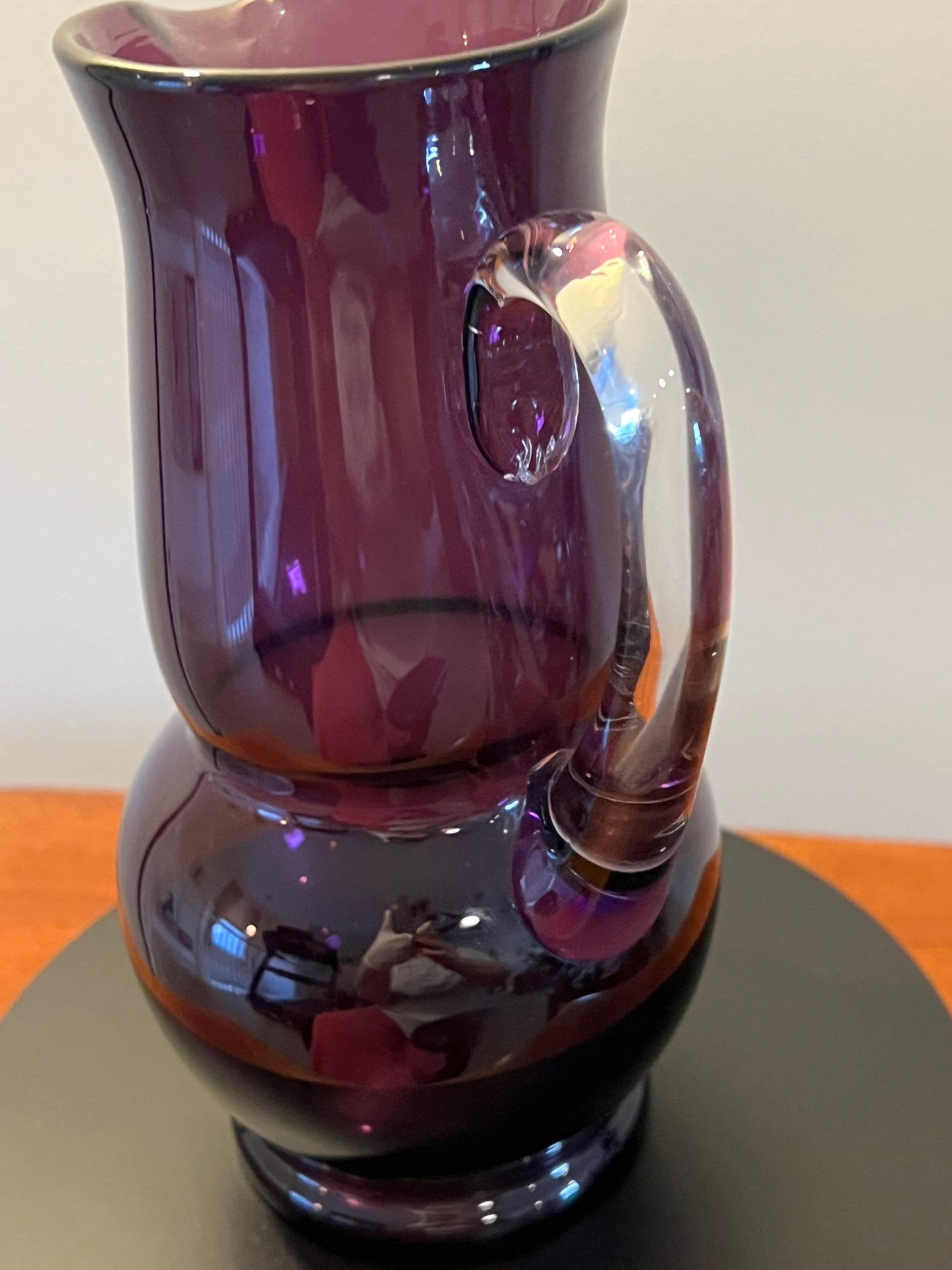 Vintage Boyd Glass Owl Bell Signed Art Glass Lover Antiques Gifts Owls Animals
