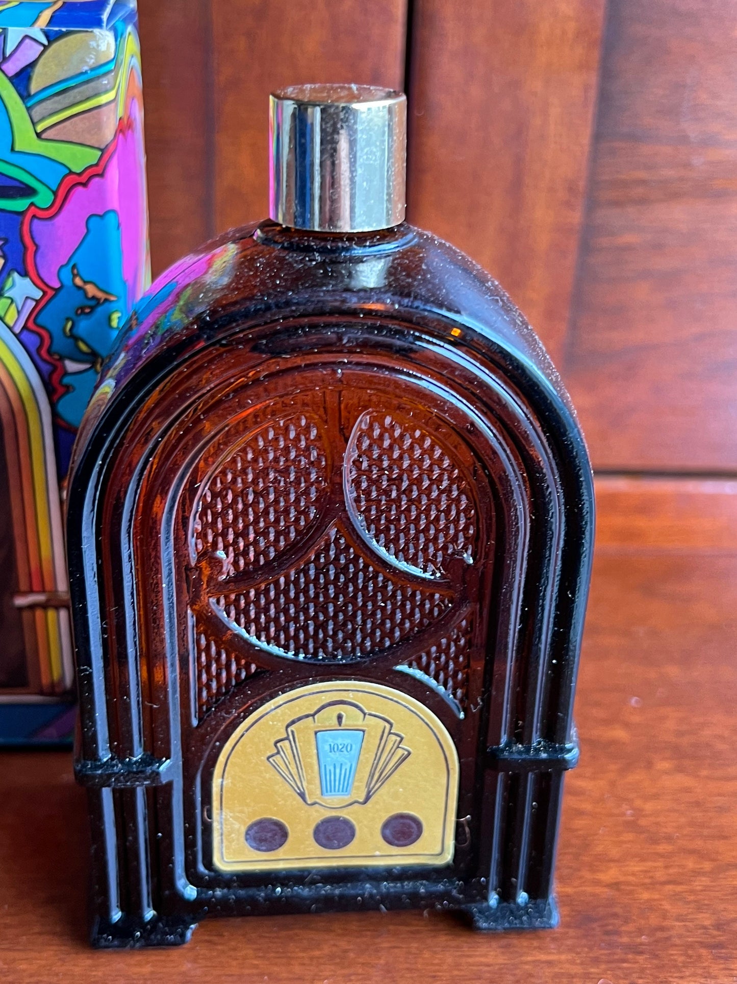 Vintage Avon Remember When Radio Decanter Wild Country After Shave Full Bottle Not Used Cologne Lover Antiques and Vintage