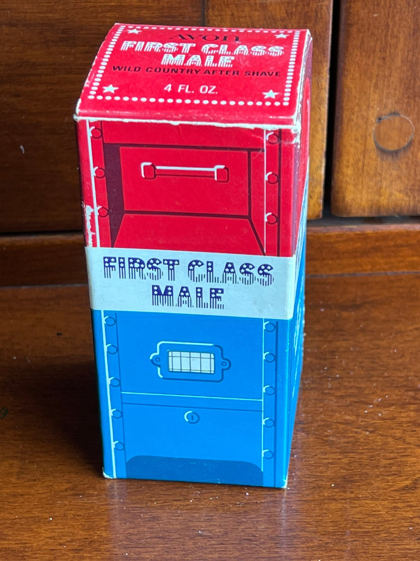 Vintage Avon First Class Male with Box Wild Country After Shave 4 ounces Full Bottle Lover Antiques and Vintage