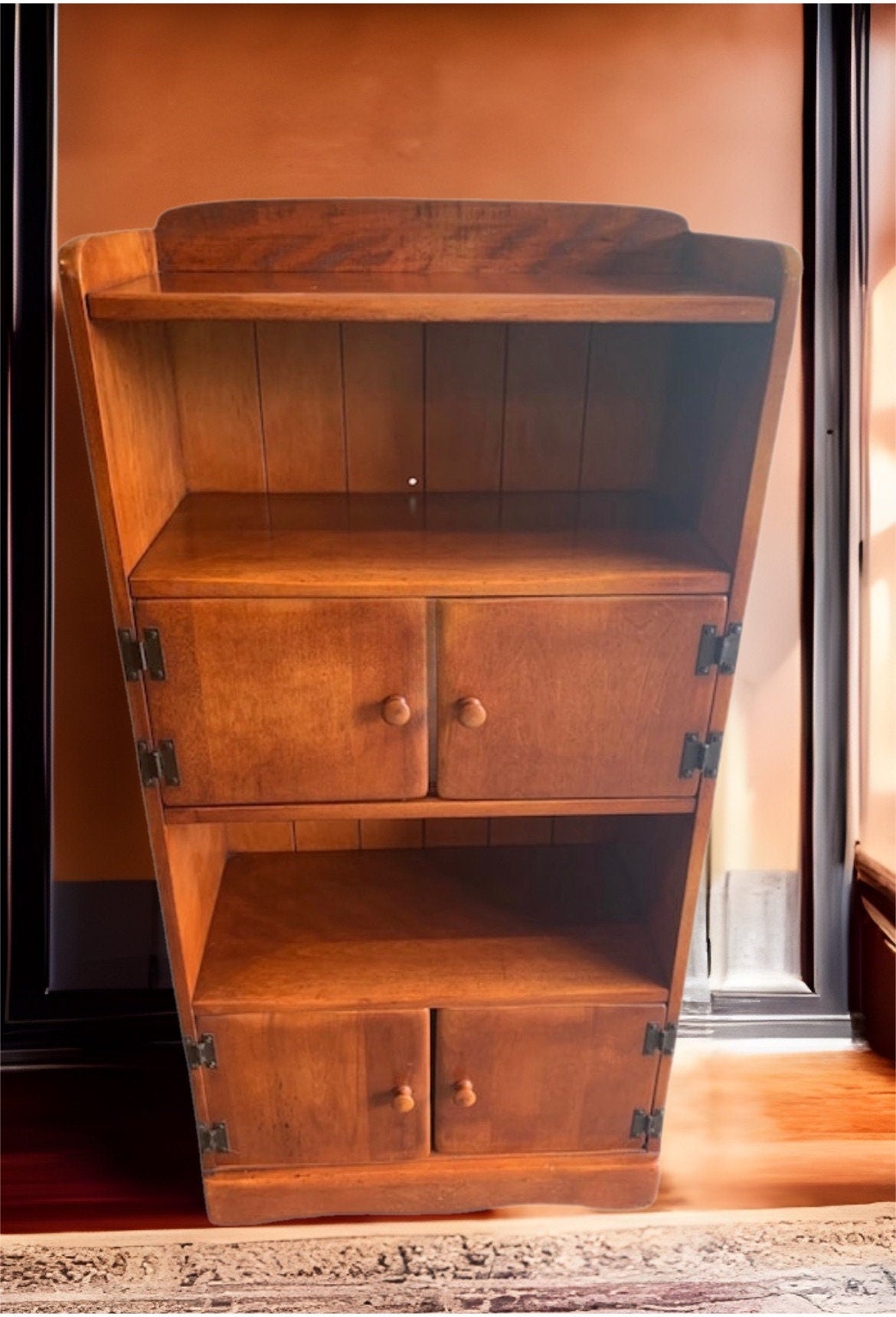 Cushman Colonial Creations Bookcase Bookshelf Vintage Rustic Furniture Lover Antiques and Vintage