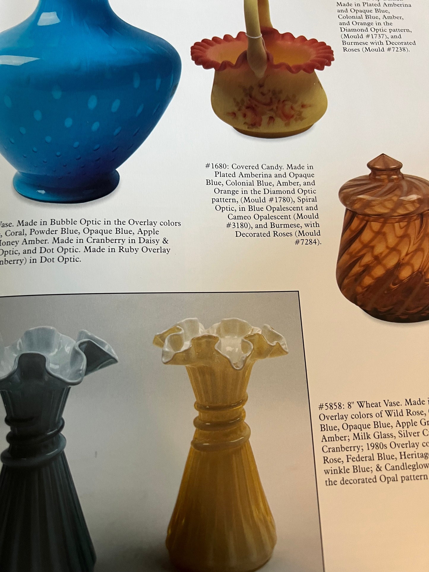 Vintage Fenton Rarities Glass 1940-1985 by John Walk A Schaffer Book for Collectors with Price Guide Lover Antiques