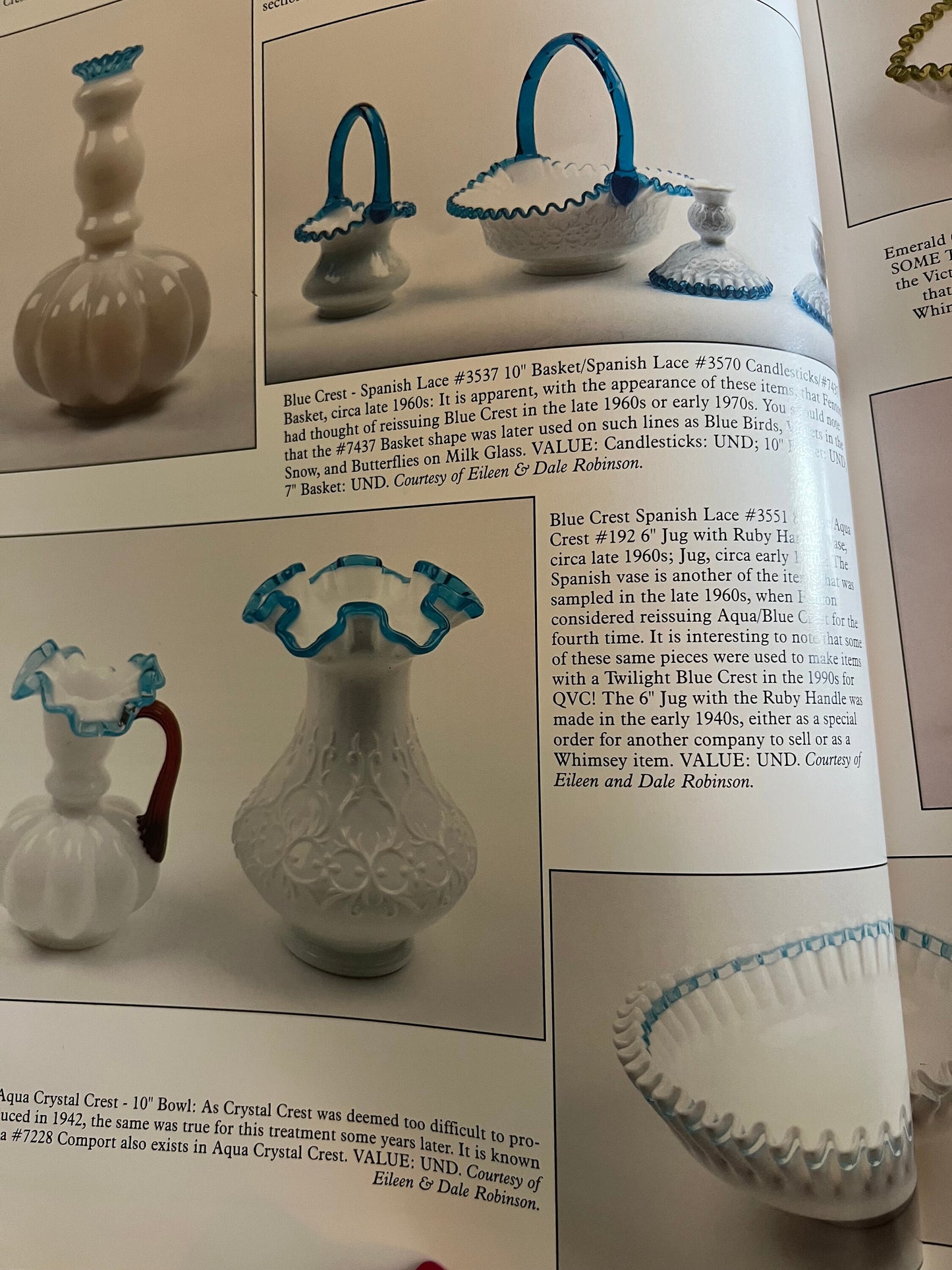 Vintage Fenton Rarities Glass 1940-1985 by John Walk A Schaffer Book for Collectors with Price Guide Lover Antiques