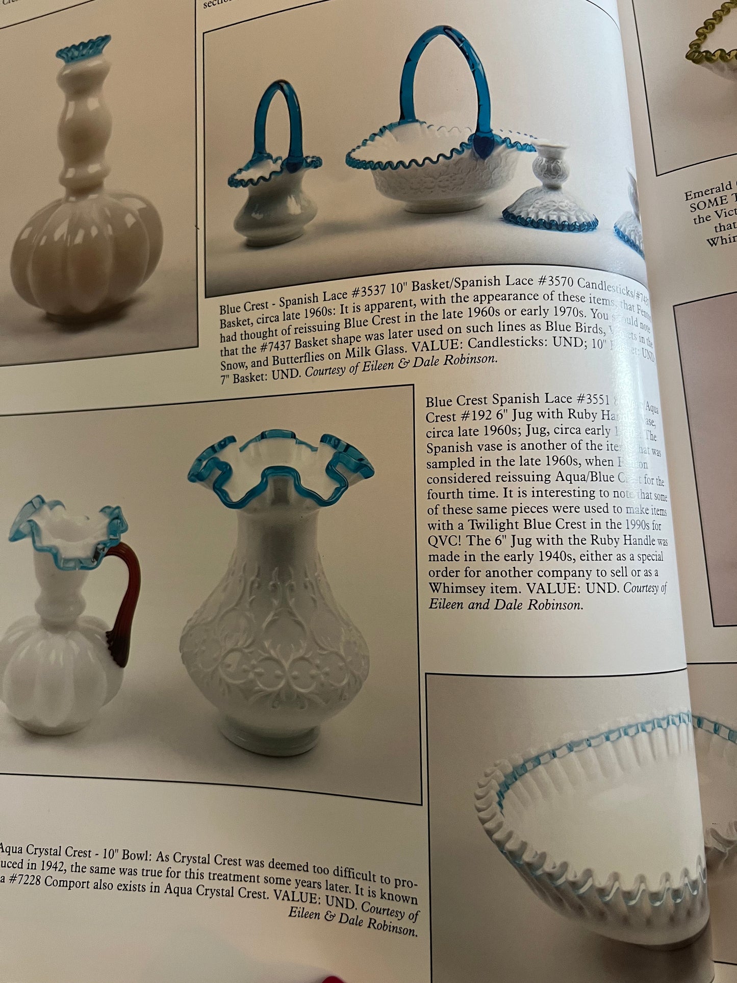 Vintage Fenton Rarities Glass 1940-1985 by John Walk A Schaffer Book for Collectors with Price Guide Lover Antiques