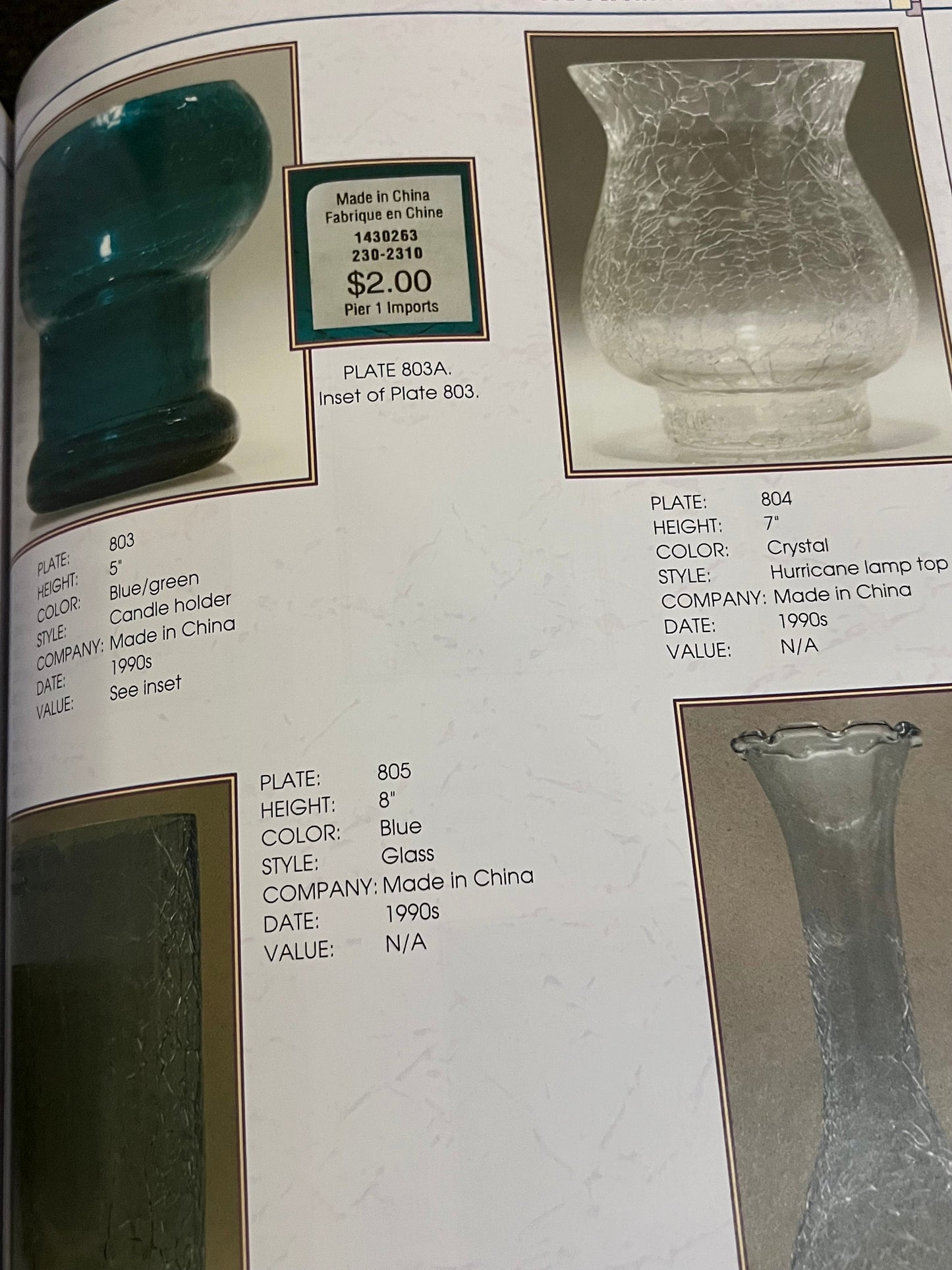 Crackle Glass from Around the World Identification and Value Guide Book by Stan and Arlene Weitman Glass Art Lover Antiques and Vintage