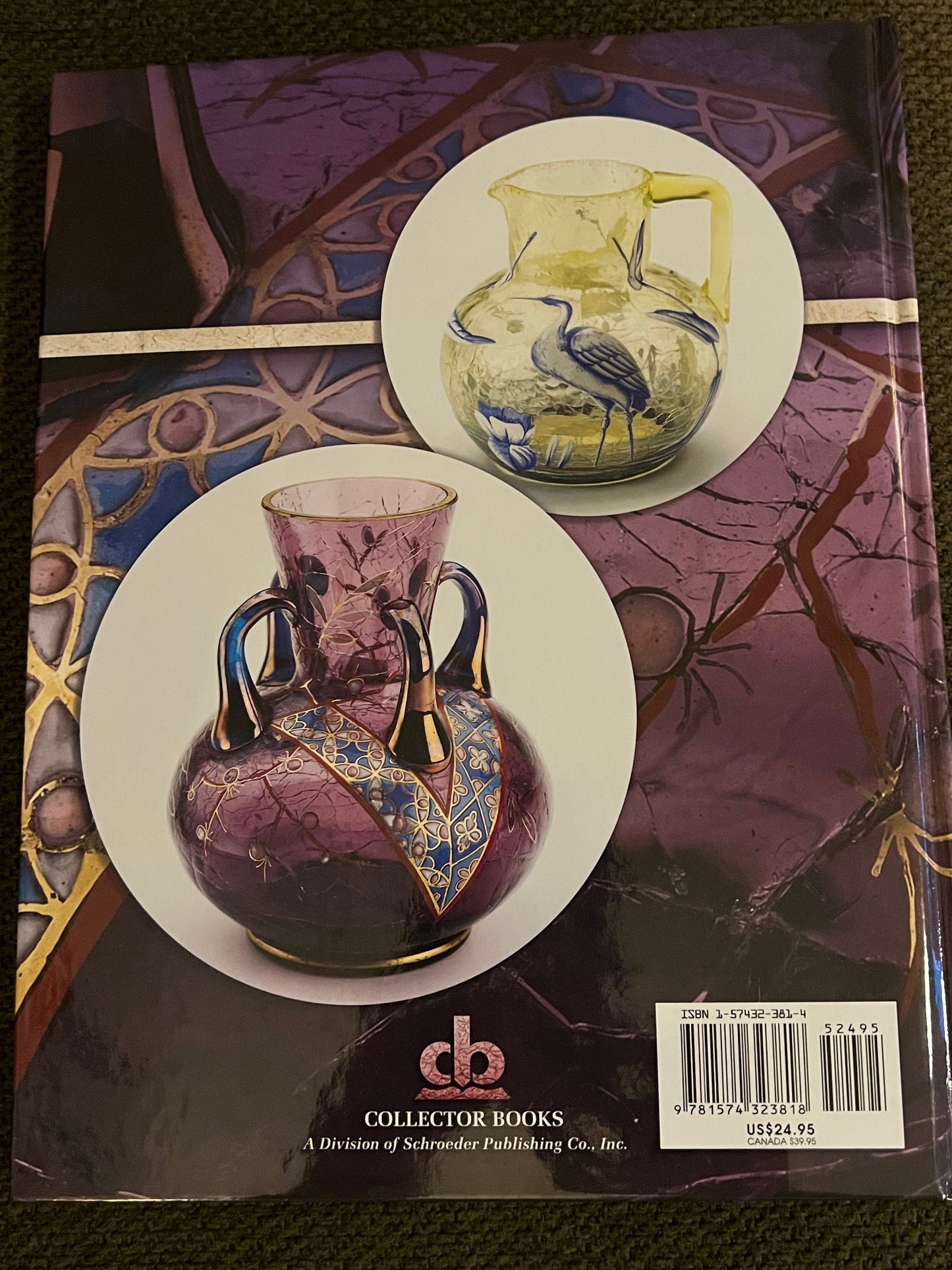 Crackle Glass from Around the World Identification and Value Guide Book by Stan and Arlene Weitman Glass Art Lover Antiques and Vintage