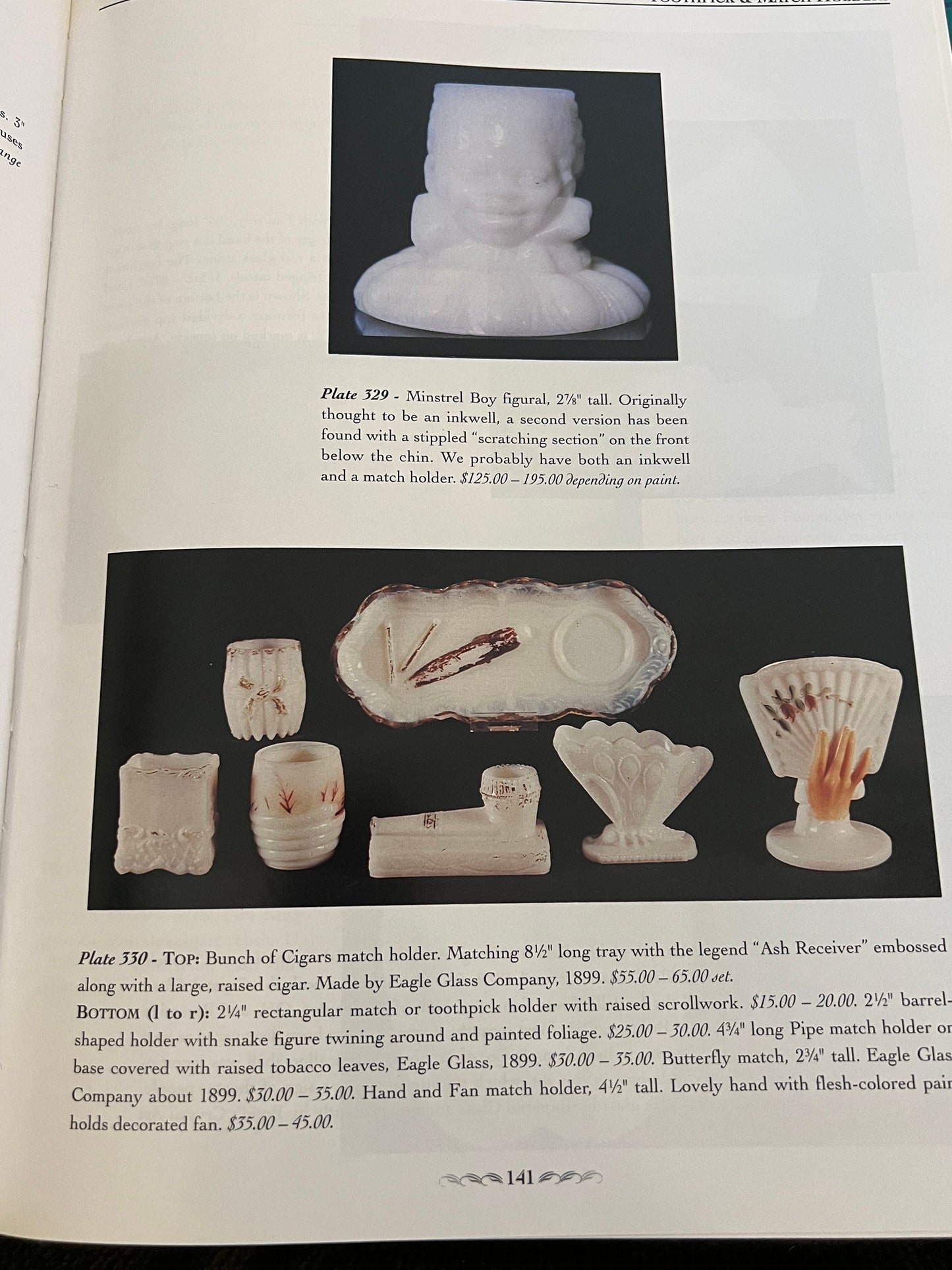 Collector’s Encyclopedia of Milk Glass Identification & Values Book Guide by Betty and Bill Newfound Art Glass Lover Antiques and Vintage