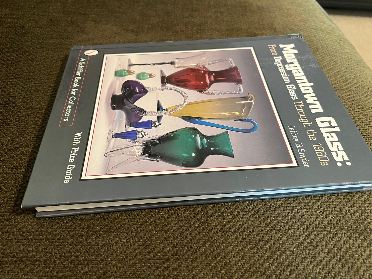 Vintage Morgantown Glasss From Depression Glass Through the 1960’s Book with Price Guide by Jeffrey B. Snyder Lover Antiques and Vintage