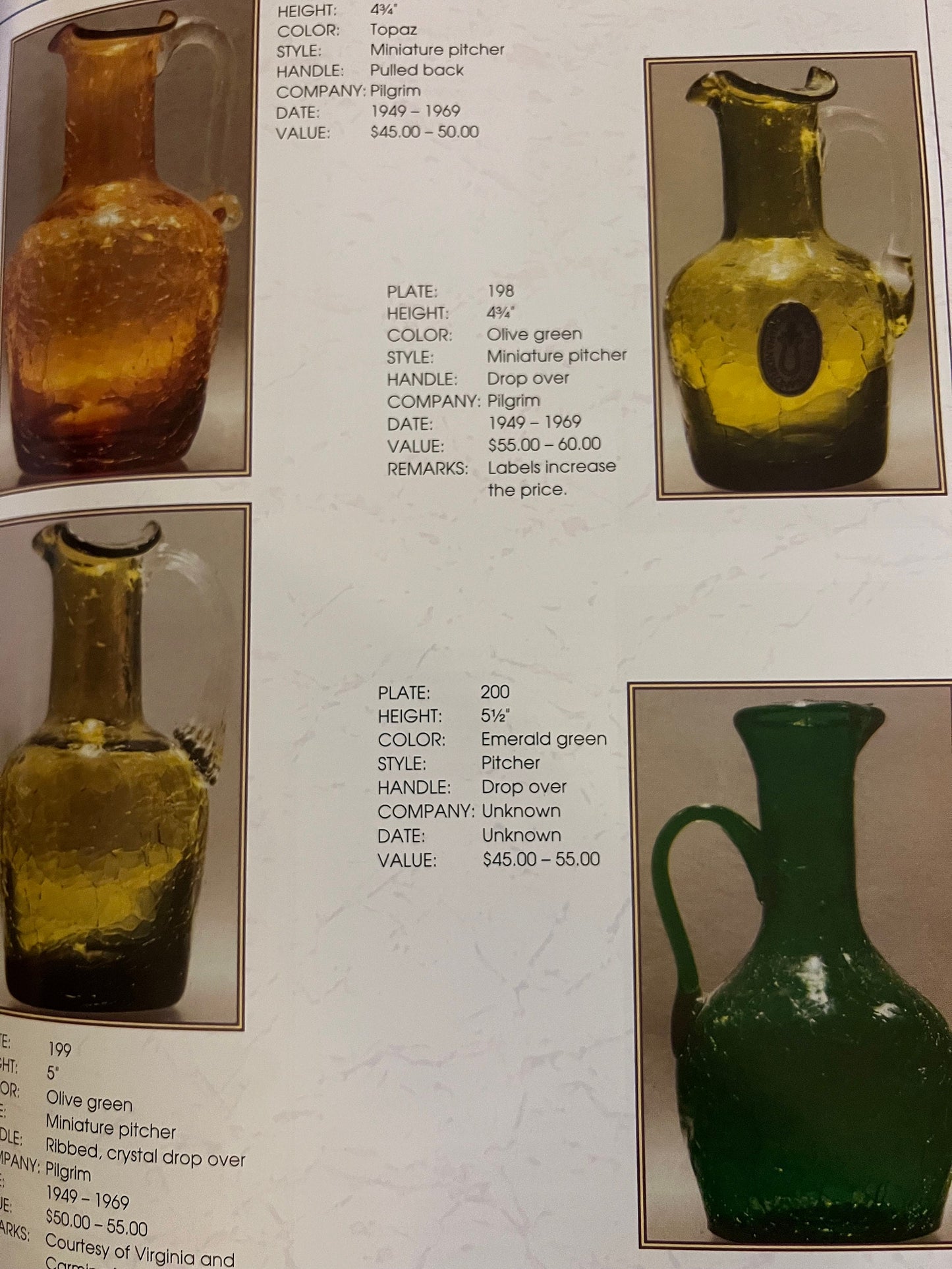 Crackle Glass from Around the World Identification and Value Guide Book by Stan and Arlene Weitman Glass Art Lover Antiques and Vintage