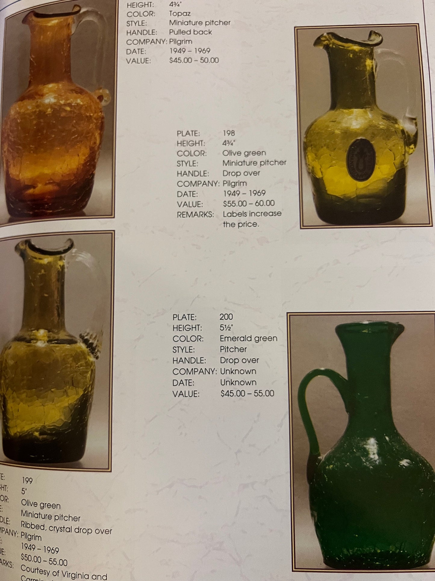 Crackle Glass from Around the World Identification and Value Guide Book by Stan and Arlene Weitman Glass Art Lover Antiques and Vintage