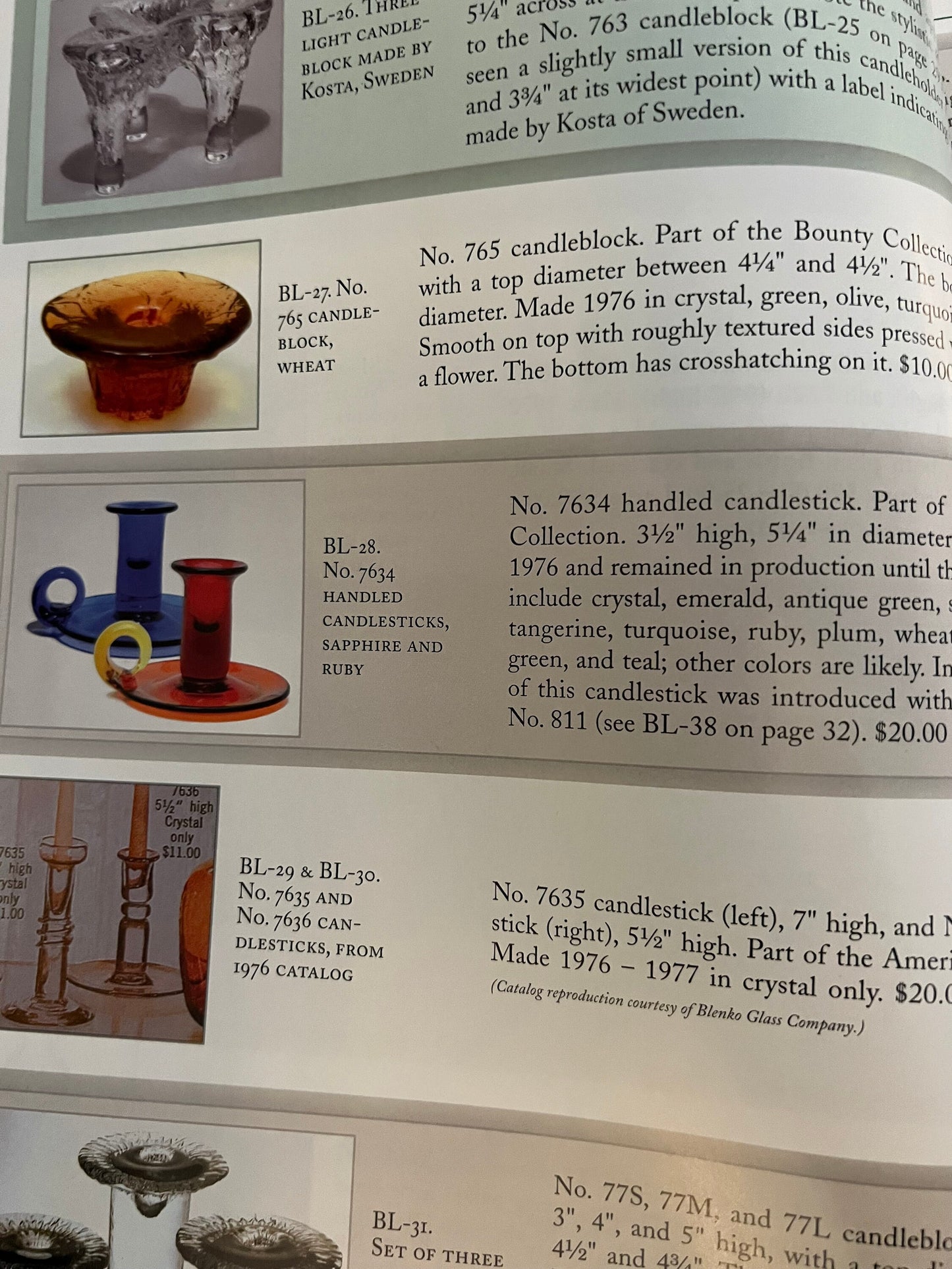 The Glass Candlestick Book Volume 1 by Tom Felt and Elaine & Rich Stoer Glass Art Fenton Blenko Akro Agate Lover Antiques and Vintage