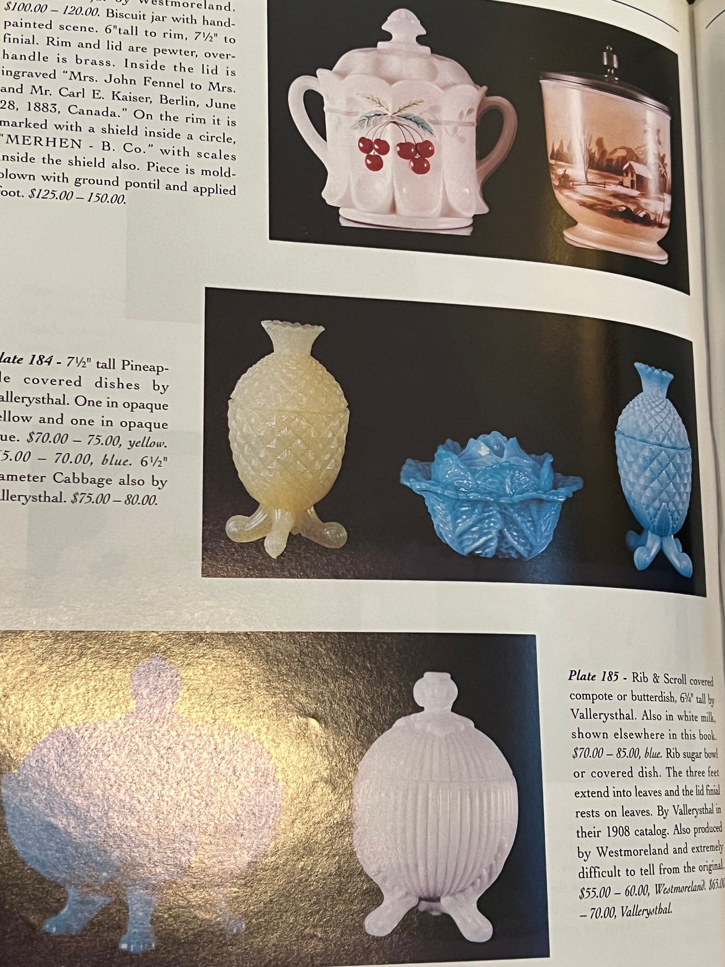 Collector’s Encyclopedia of Milk Glass Identification & Values Book Guide by Betty and Bill Newfound Art Glass Lover Antiques and Vintage