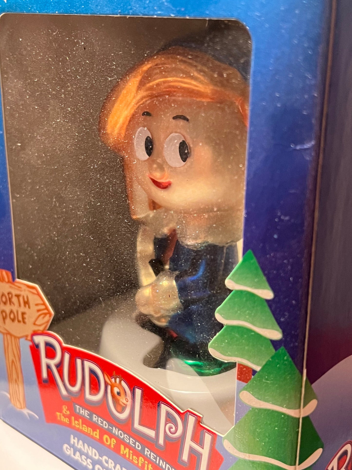 Vintage Hermie Ornament Rudolph The Red Nosed Reindeer by Brass Key Collection Made in USA Collectible Ornaments Rankin Bass Lover Antiques