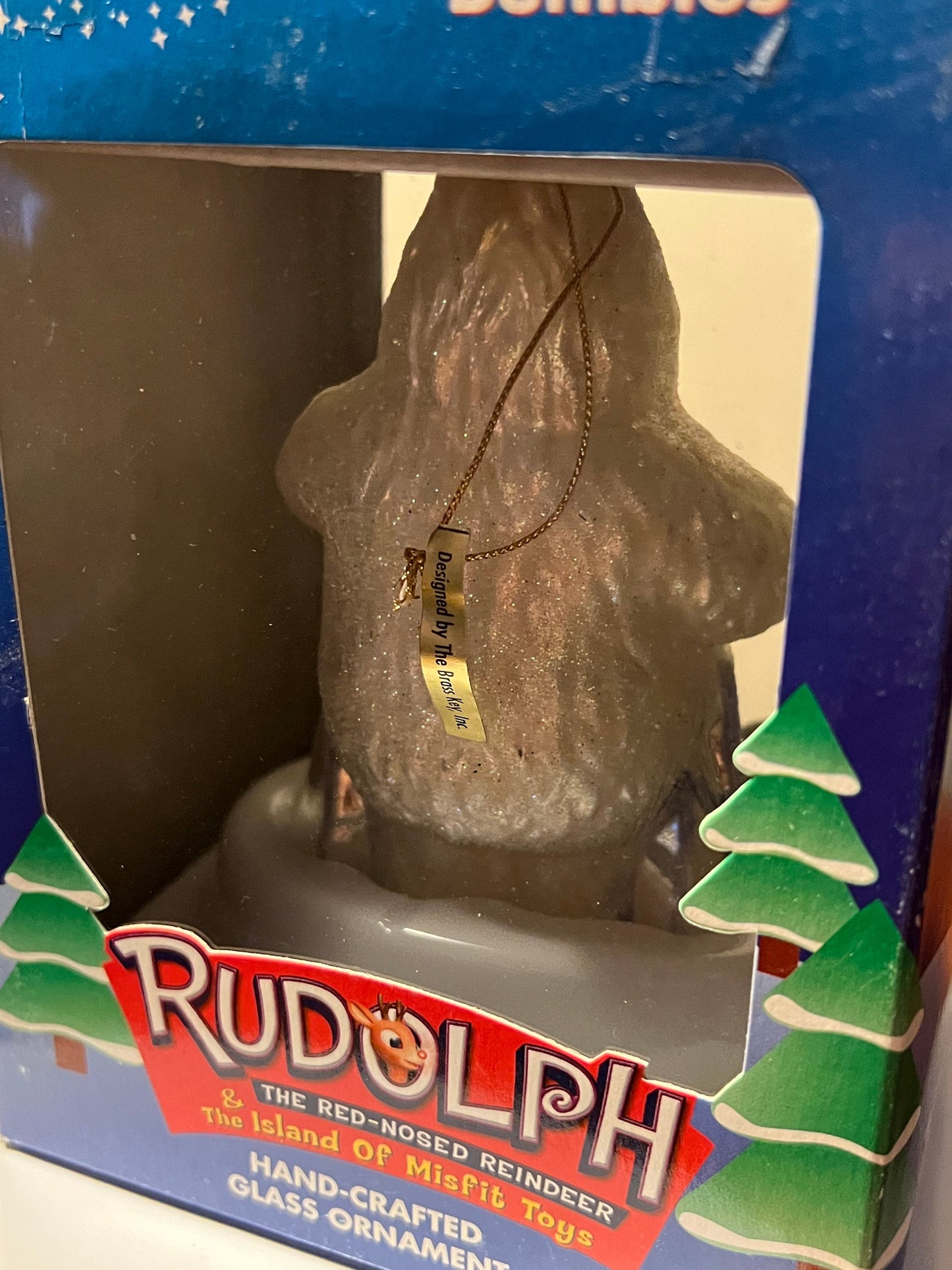 Vintage Bumbles Ornament Rudolph The Red Nosed Reindeer by Brass Key Collection Made in USA Collectible Ornaments Rankin Bass Lover Antiques