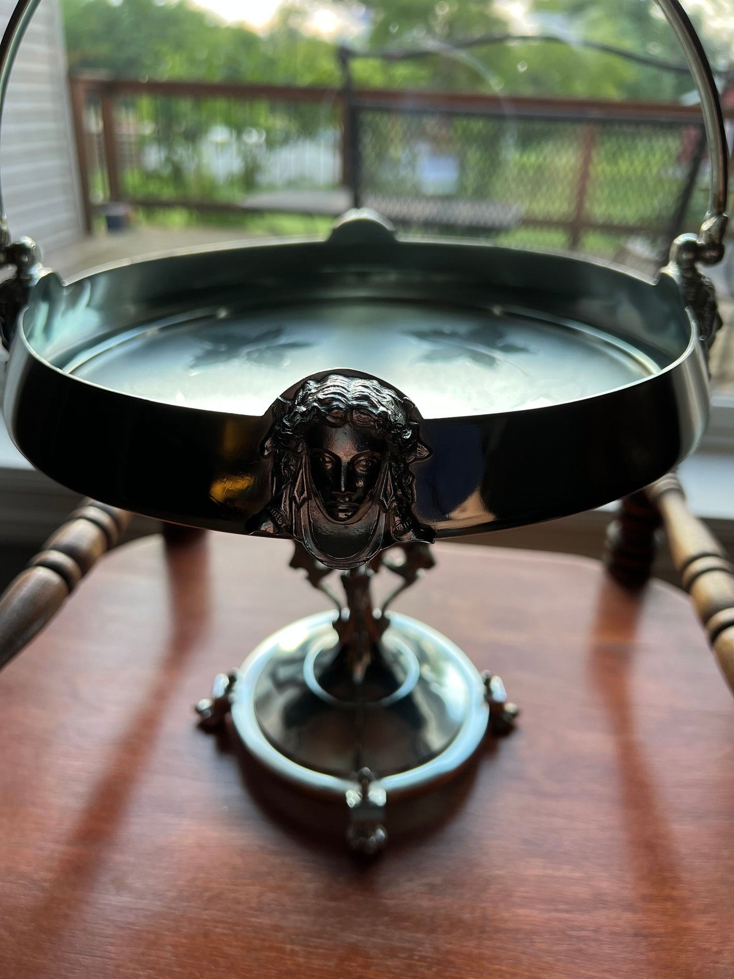 Vintage Boyd Glass Owl Bell Signed Art Glass Lover Antiques Gifts Owls Animals