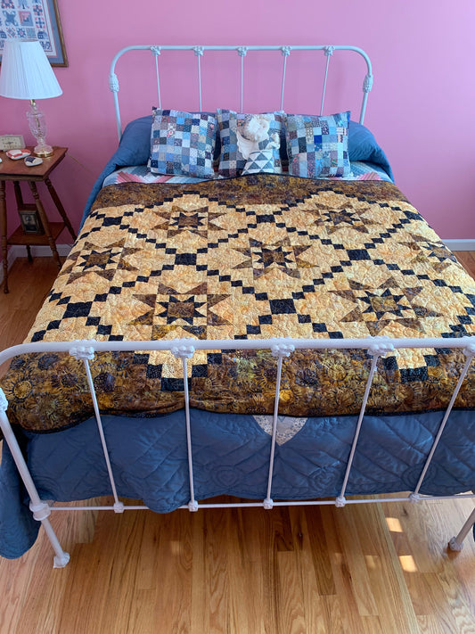 Antique Cast Iron Full Size Bed Headboard, Footboard and Bed Frame Lover Antiques and Vintage