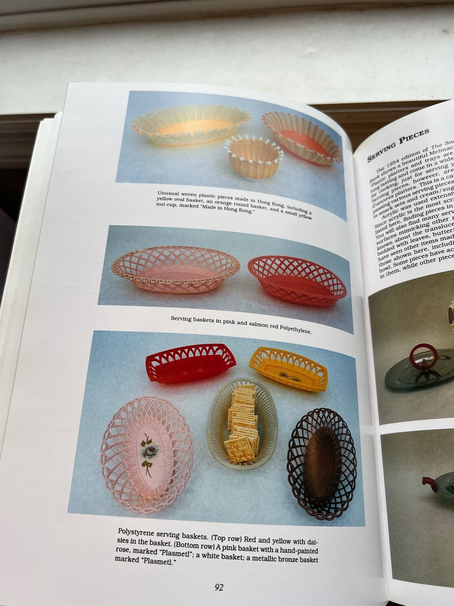 Collectible Plastic Kitchenware and Dinnerware 1935-1965 by Michael J. Goldberg Lover Antiques and Vintage