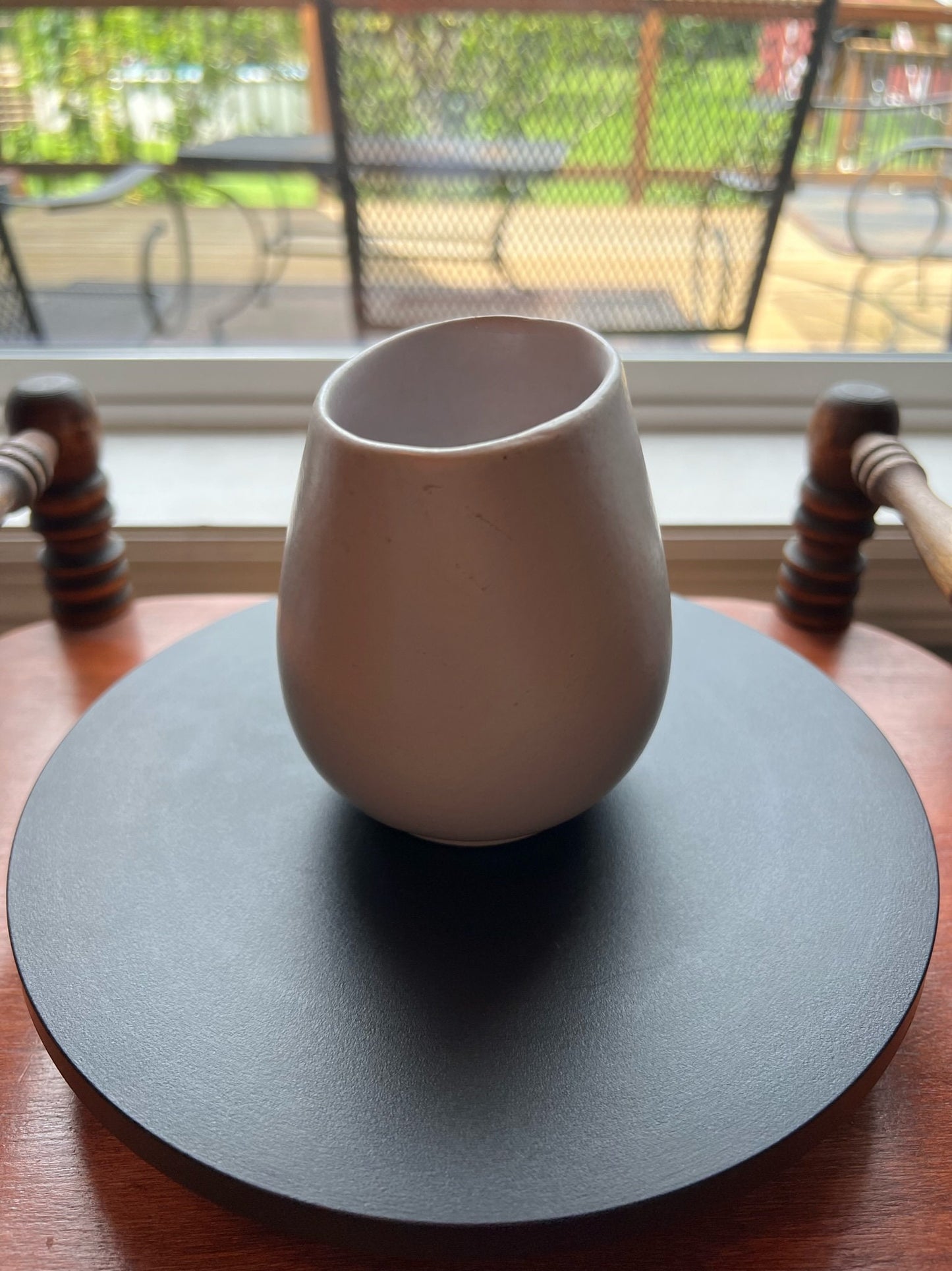 Vintage Steuler Keramik German Made Pottery Vase No. 4045 Germany Vessel Lover Antiques and Vintage