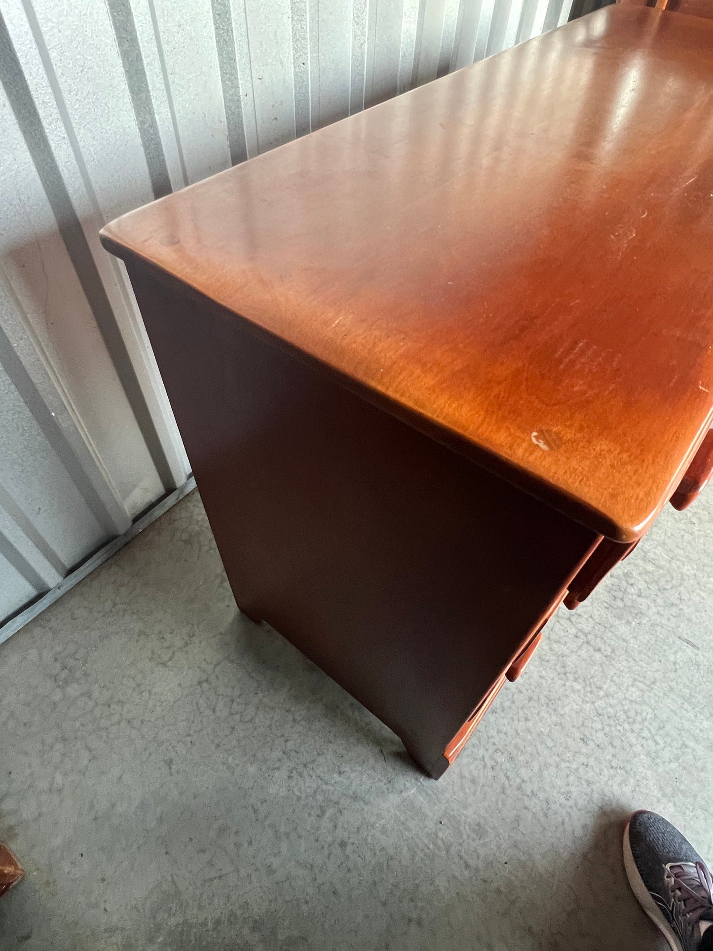 Cushman Colonial Creations Brandywine Manor Table No. 7030 Double Trestle Table Cushman Mid Century Table Lover Antiques and Vintage