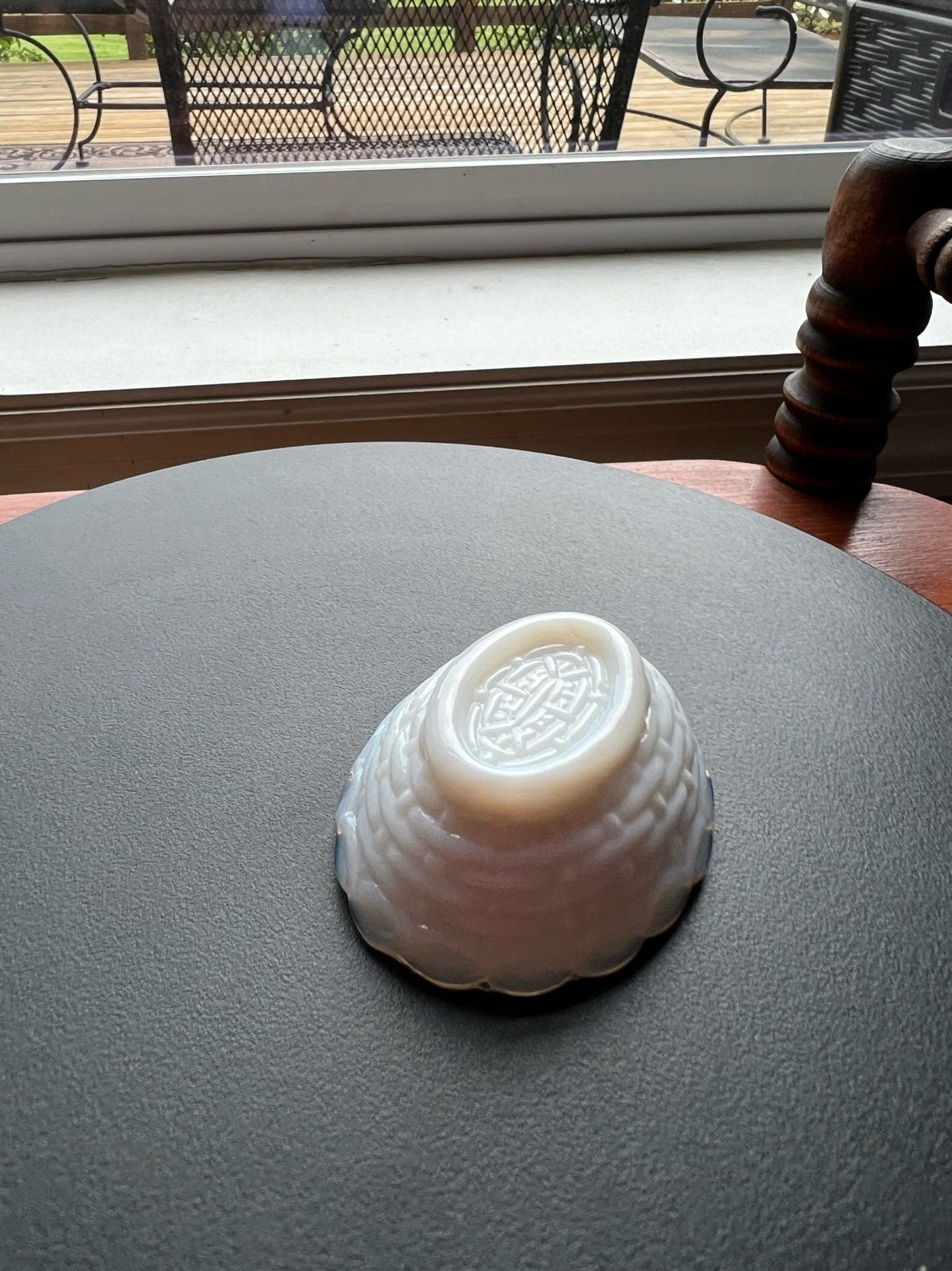 Vintage Westmoreland White Rooster Covered Dish Nesting Glass Bird Covered Candy Dish Hand Pressed Figurines Lover Antiques and Vintage