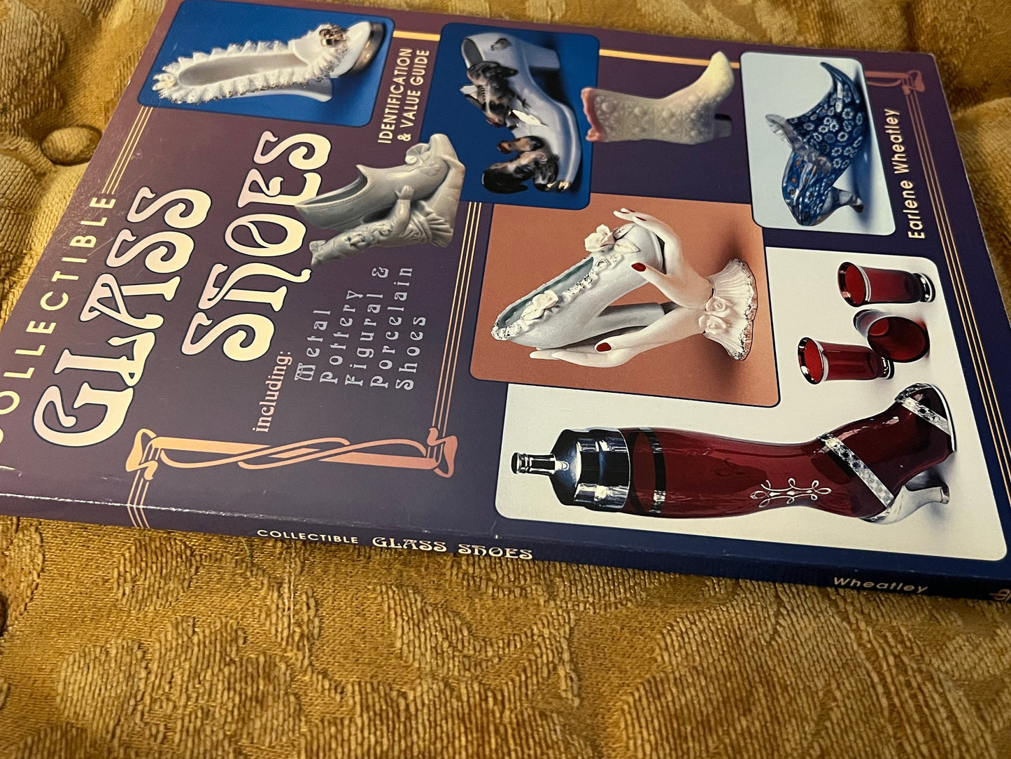 Vintage Collectible Glass Shoes Identification & Value Guide Book By Earlene Wheatley Lover Antiques and Vintage