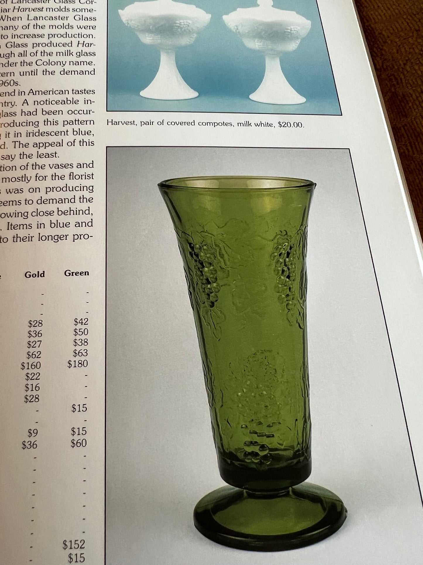 A Century of Indiana Glass Book with Price Guide by Craig Schenning Glass Art 100 Pattersn Glassware Art Lover Antiques