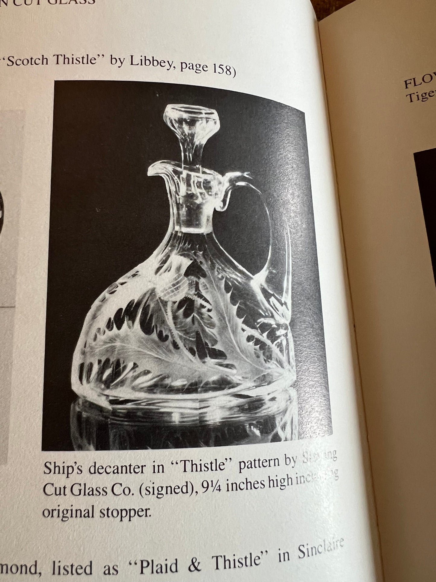 Encyclopedia of American Cut and Engraved Glass 1880-1917 Volume II Realistic Patterns by J. Michael Pearson Lover Antiques and Vintage