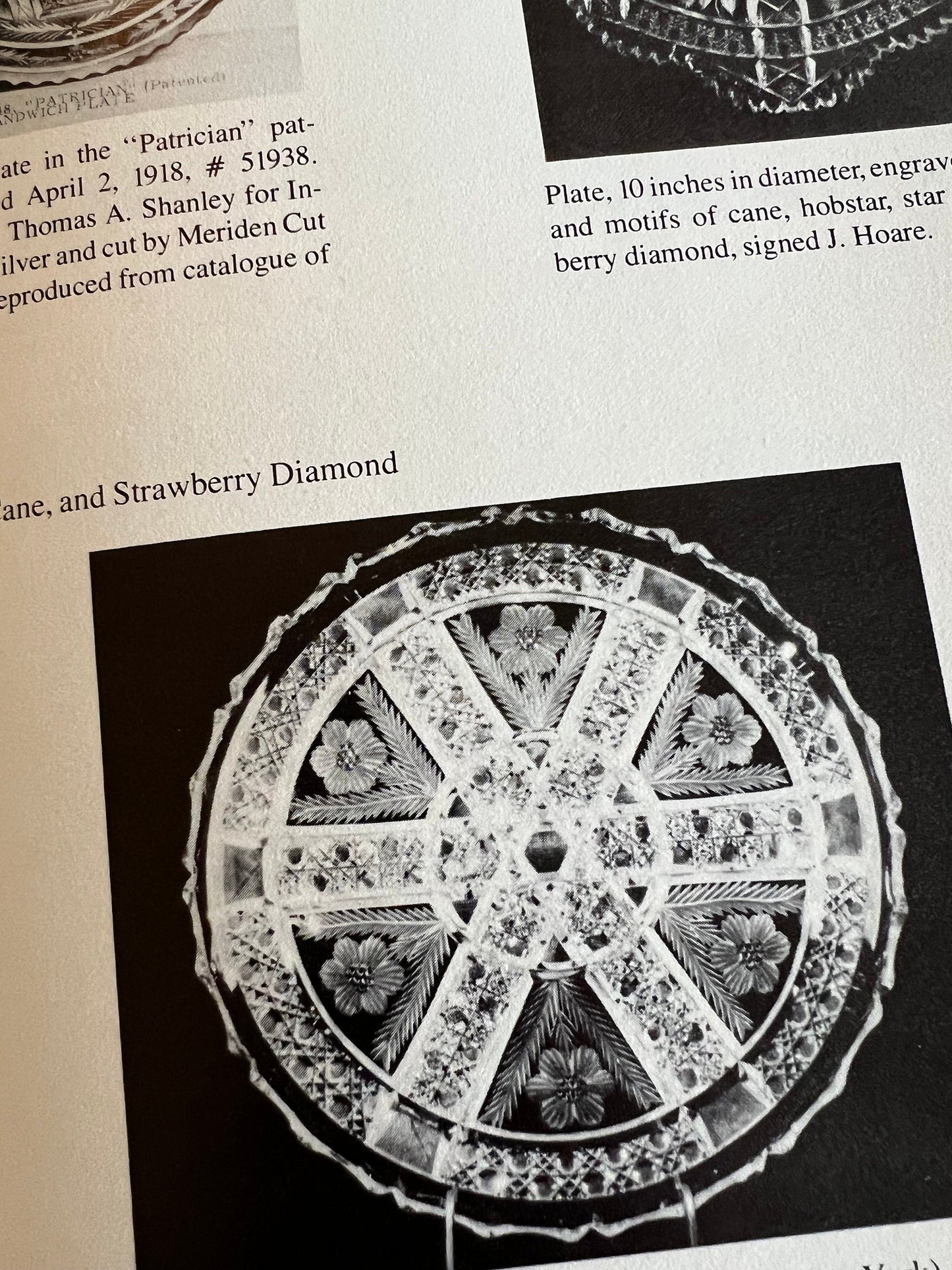 Encyclopedia of American Cut and Engraved Glass 1880-1917 Volume II Realistic Patterns by J. Michael Pearson Lover Antiques and Vintage