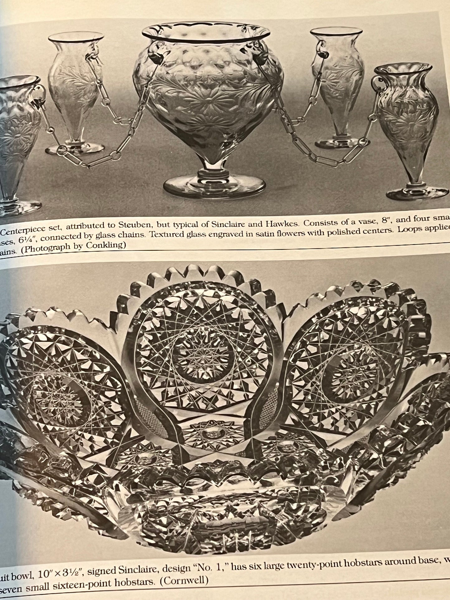 American Cut & Engraved Glass Book The Brilliant Period in Historical Perspective Guide by Martha Louise Swan Lover Antiques and Vintage