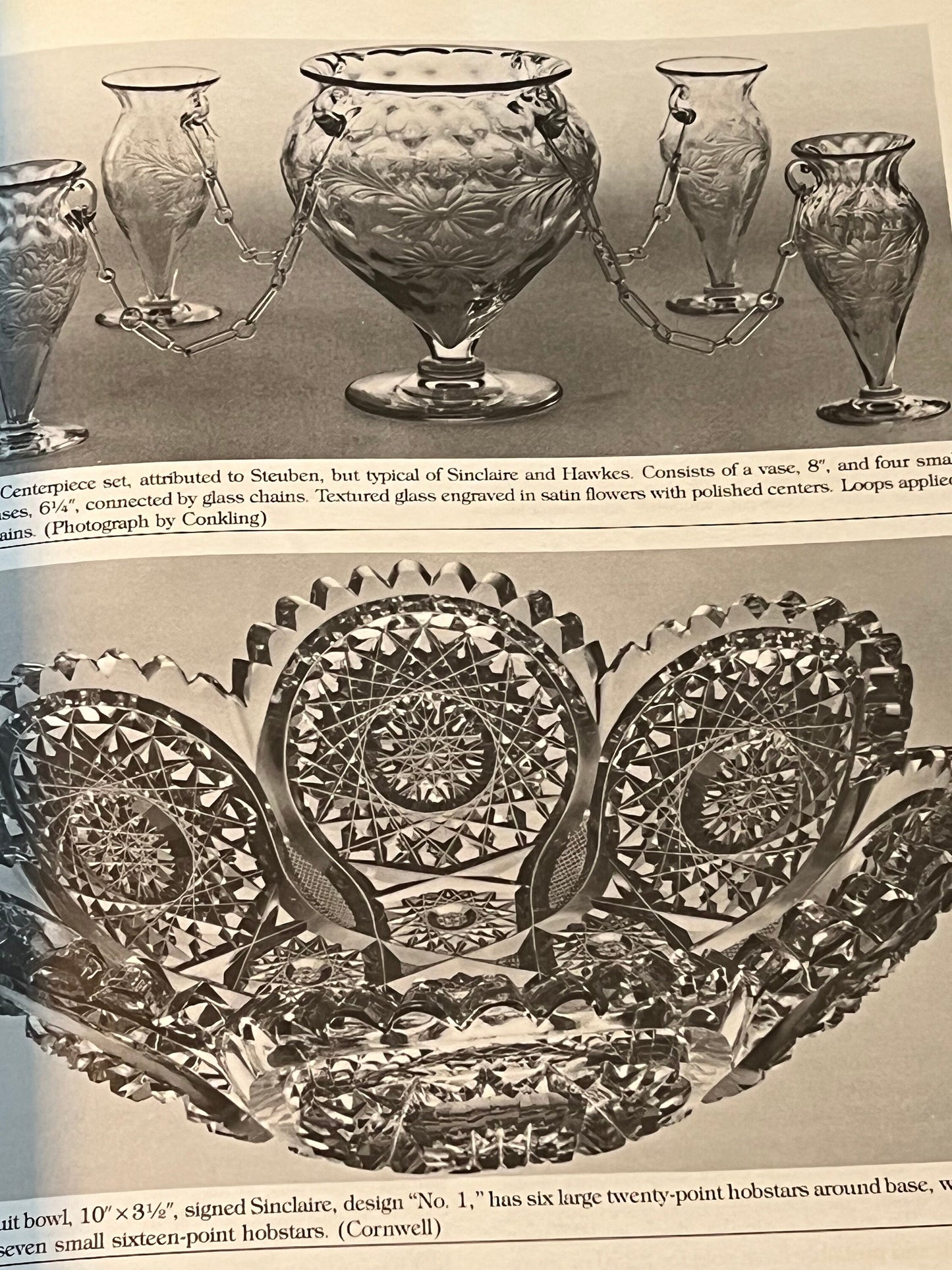 American Cut & Engraved Glass Book The Brilliant Period in Historical Perspective Guide by Martha Louise Swan Lover Antiques and Vintage