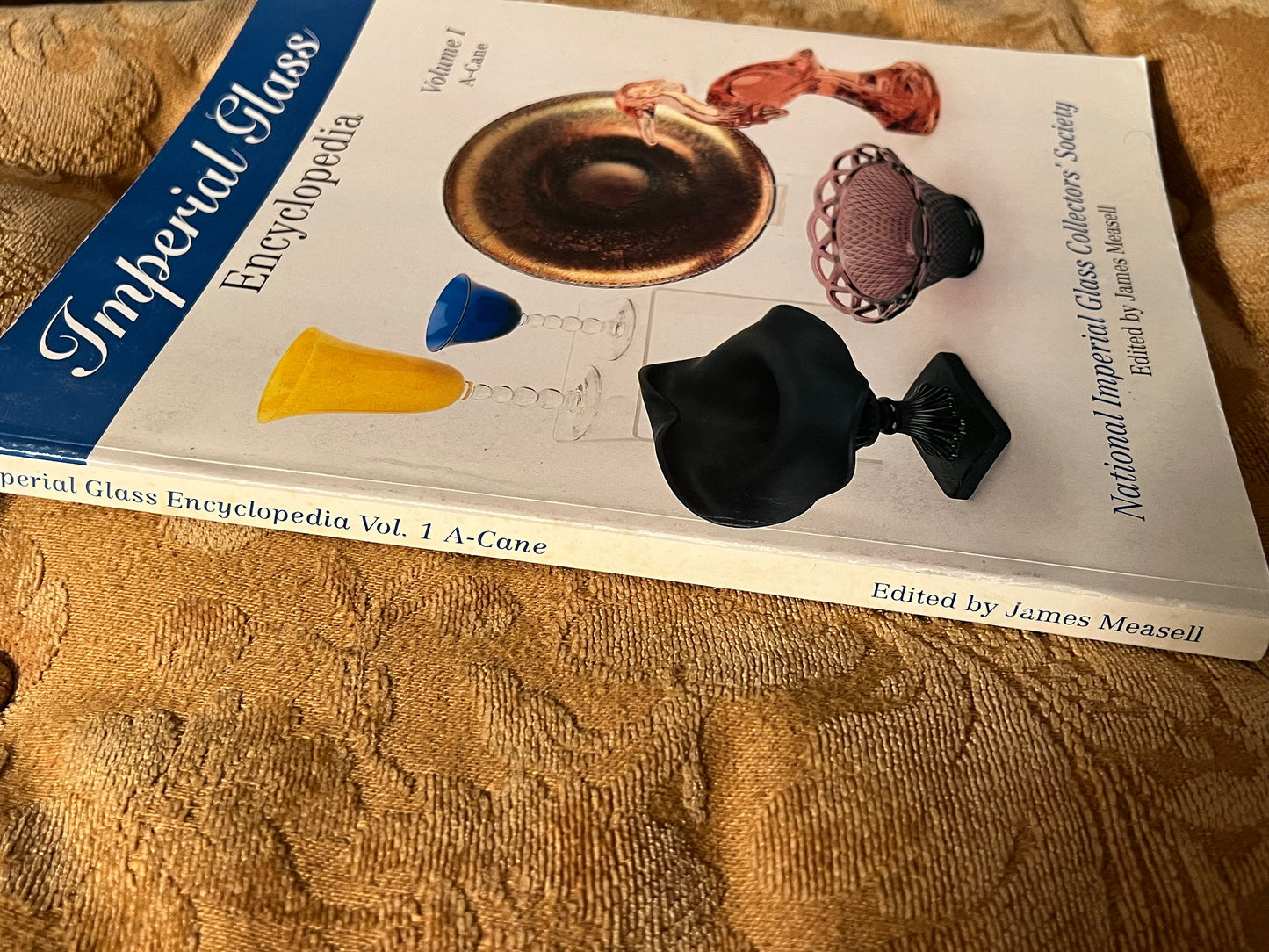Imperial Glass Encyclopedia Volume I A-Cane National Imperial Glass Collectors’ Society by James Measell Glass Art Book Guide Lover Antiques