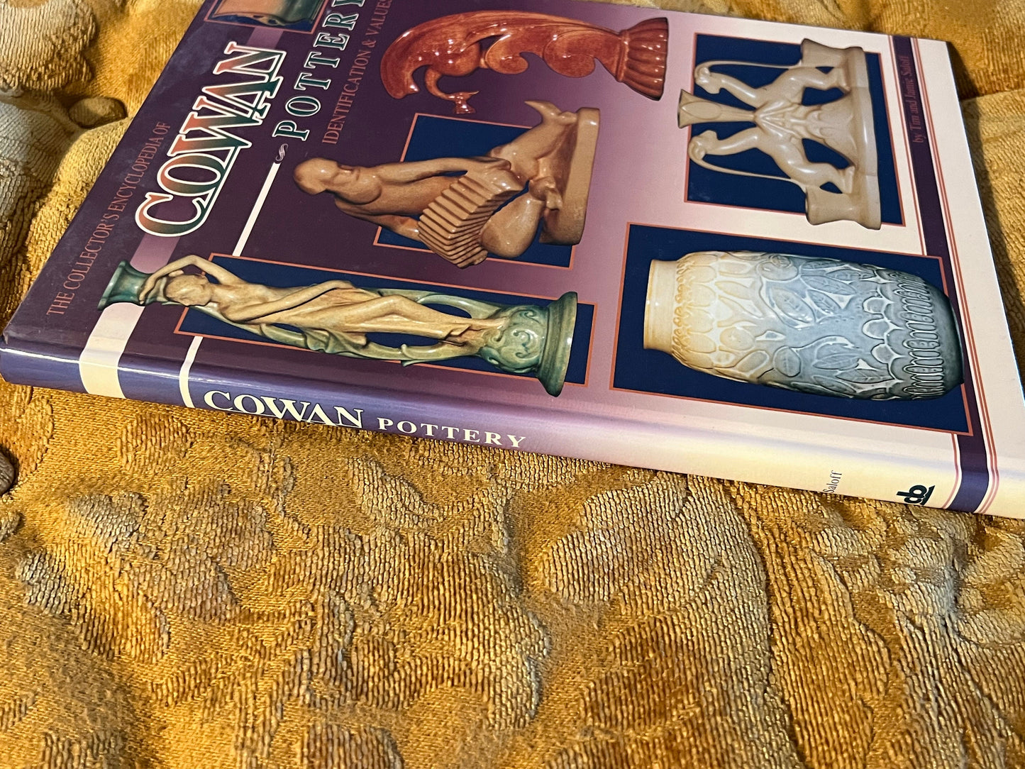 The Collector’s Encyclopedia of Cowan Pottery Book Identification & Values Guide by Tim and Jamie Saloff Hardcover Lover Antiques