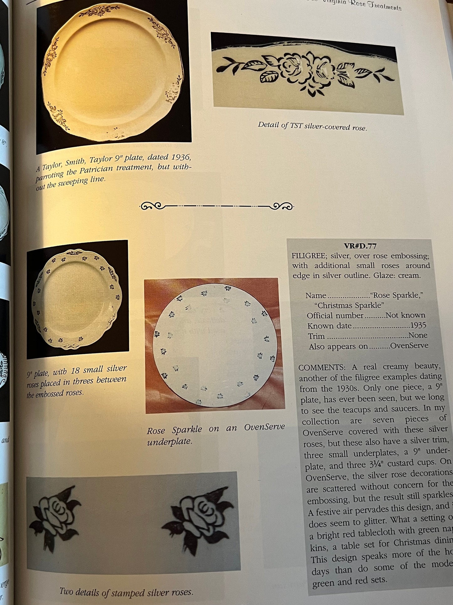 Collector’s Guide to Homer Laughlin’s Virginia Rose China Book Identification & Values Book Richard G. Racheter Lover Antiques and Vintage