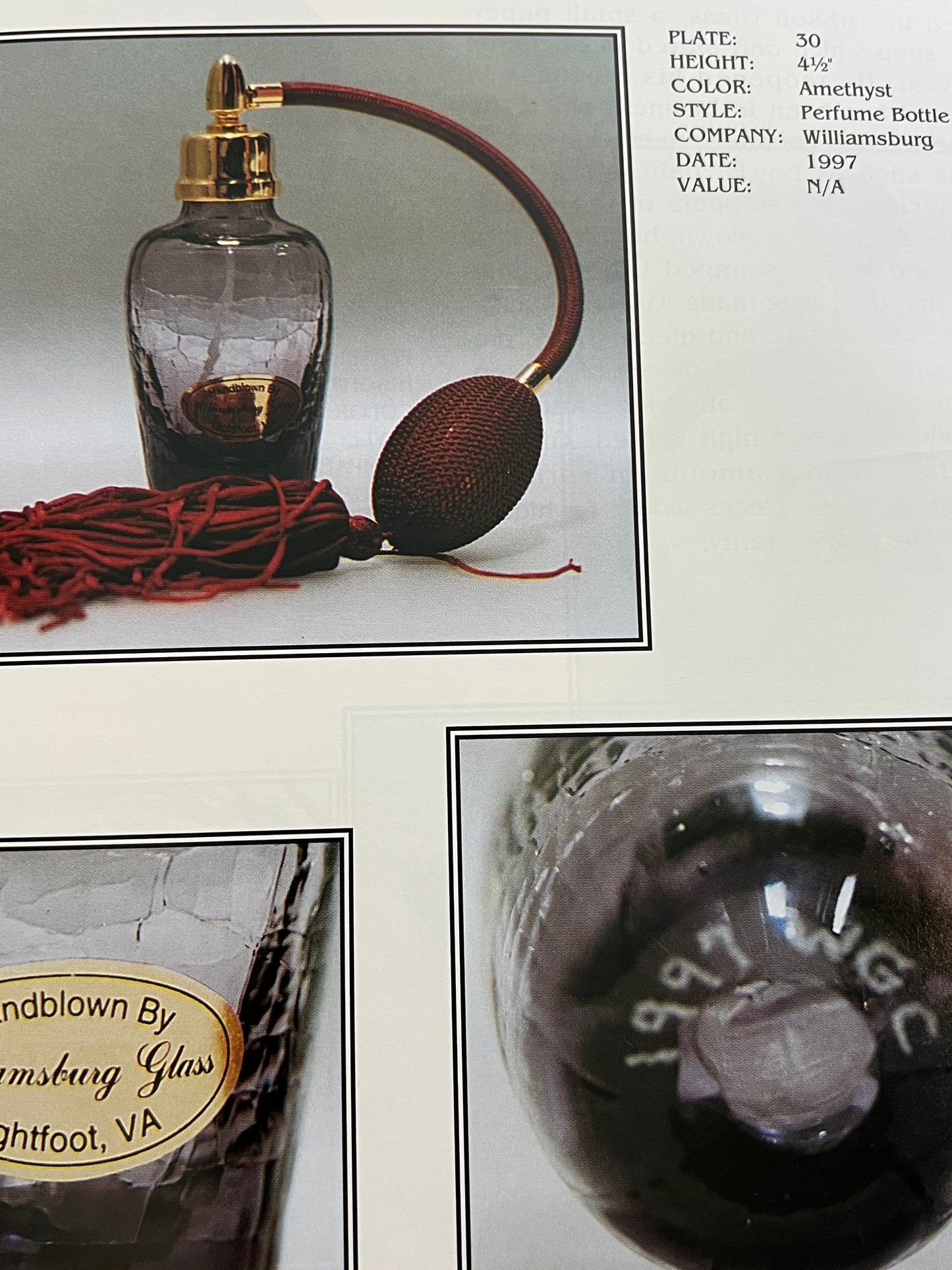 Crackle Glass Identification & Value Guide Book II by Stan and Arlene Weitman Book Glass Art Lover Antiques and Vintage